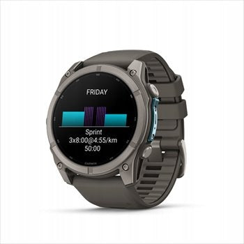 Garmin fenix 9 - 51mm, AMOLED, Sapphire, Titanium, Pebble Gray band 010…