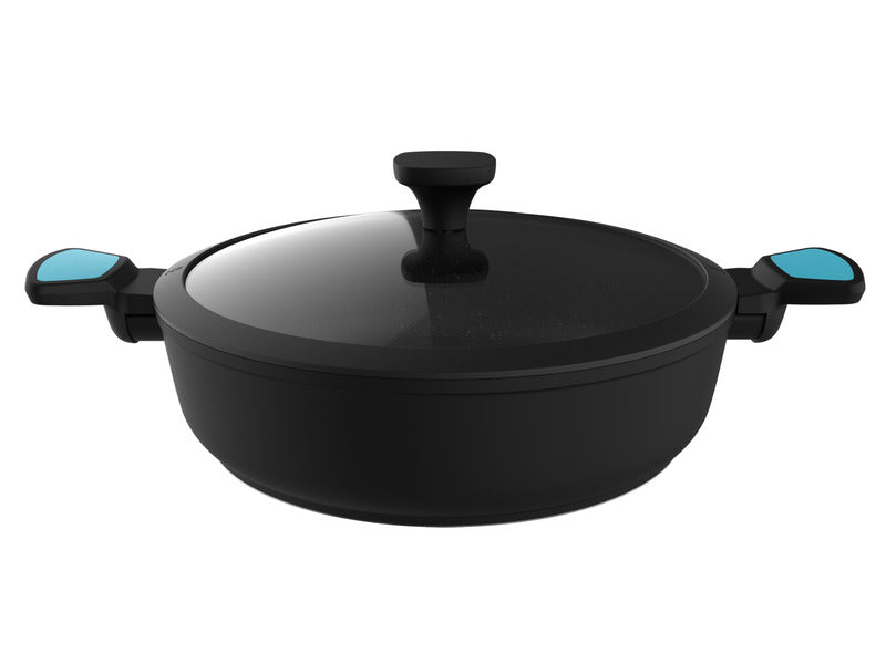 Cecotec puodas su dangčiu Polka Platinum, 28 cm