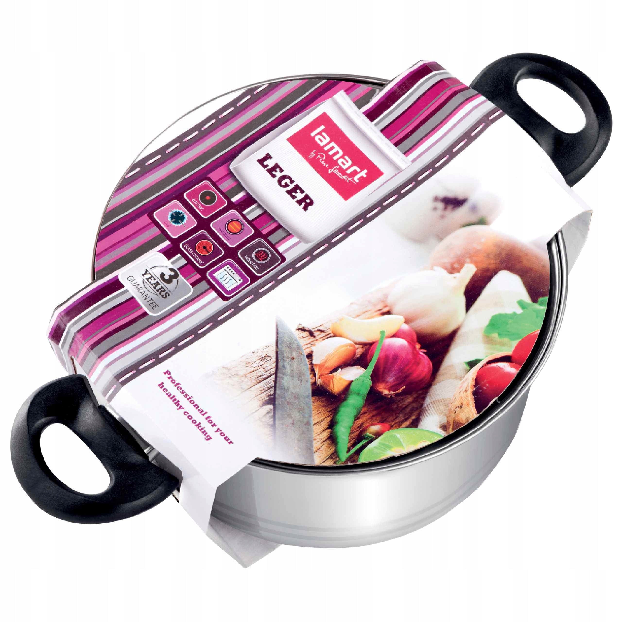Lamart Leger puodas, nerūdijančio plieno, 16 cm, 1,9 l