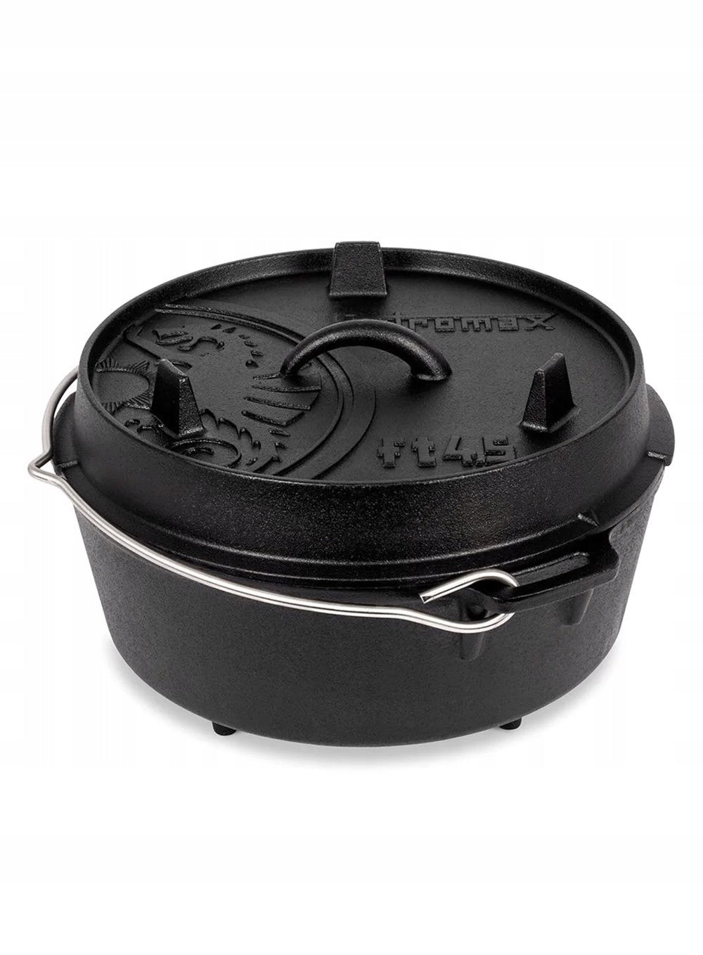 Gusseisentopf mit Beinen Petromax FT4.5T-4.5L 