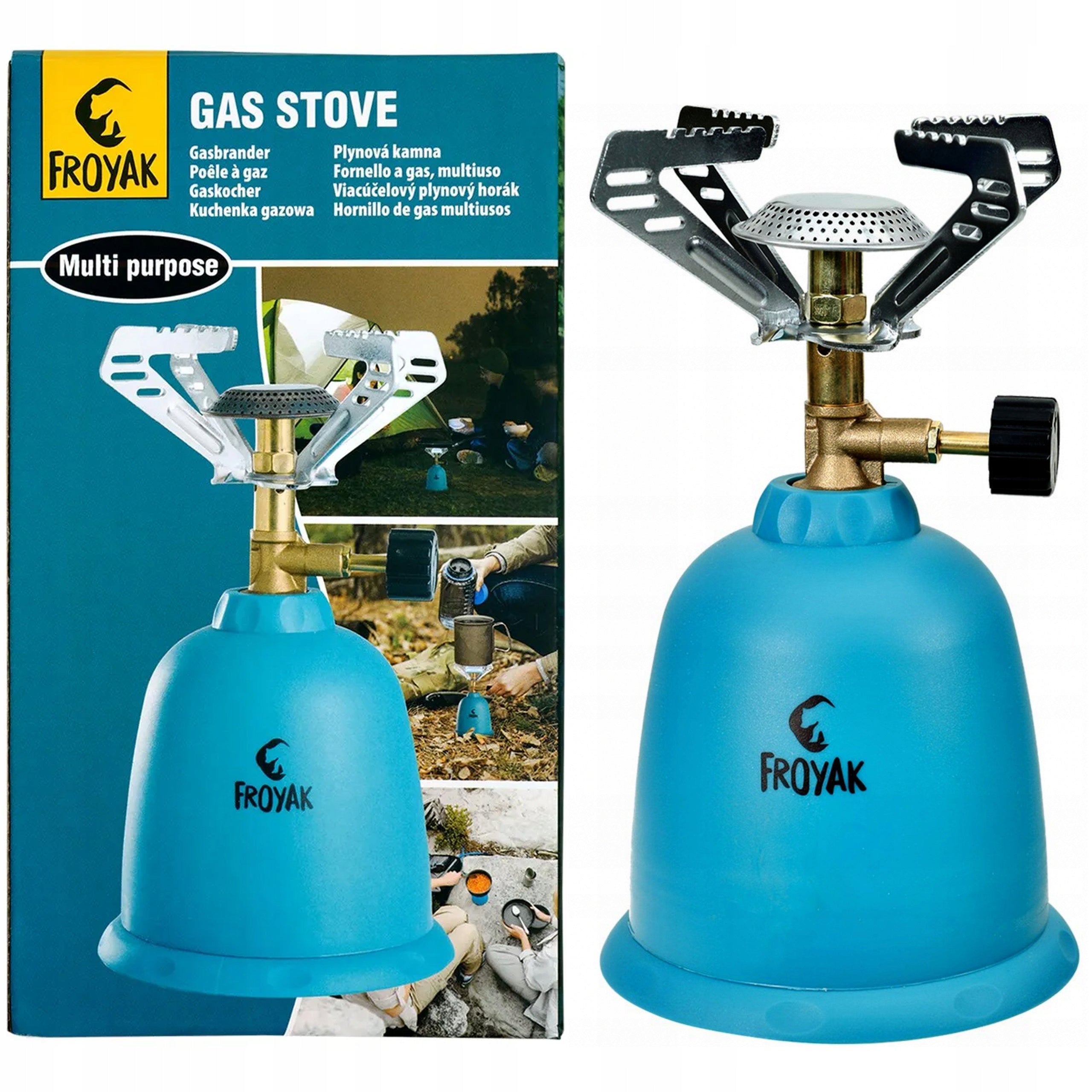 Gas Burner Froyak Tourist Handy for Camping Manufacturer code 2562238