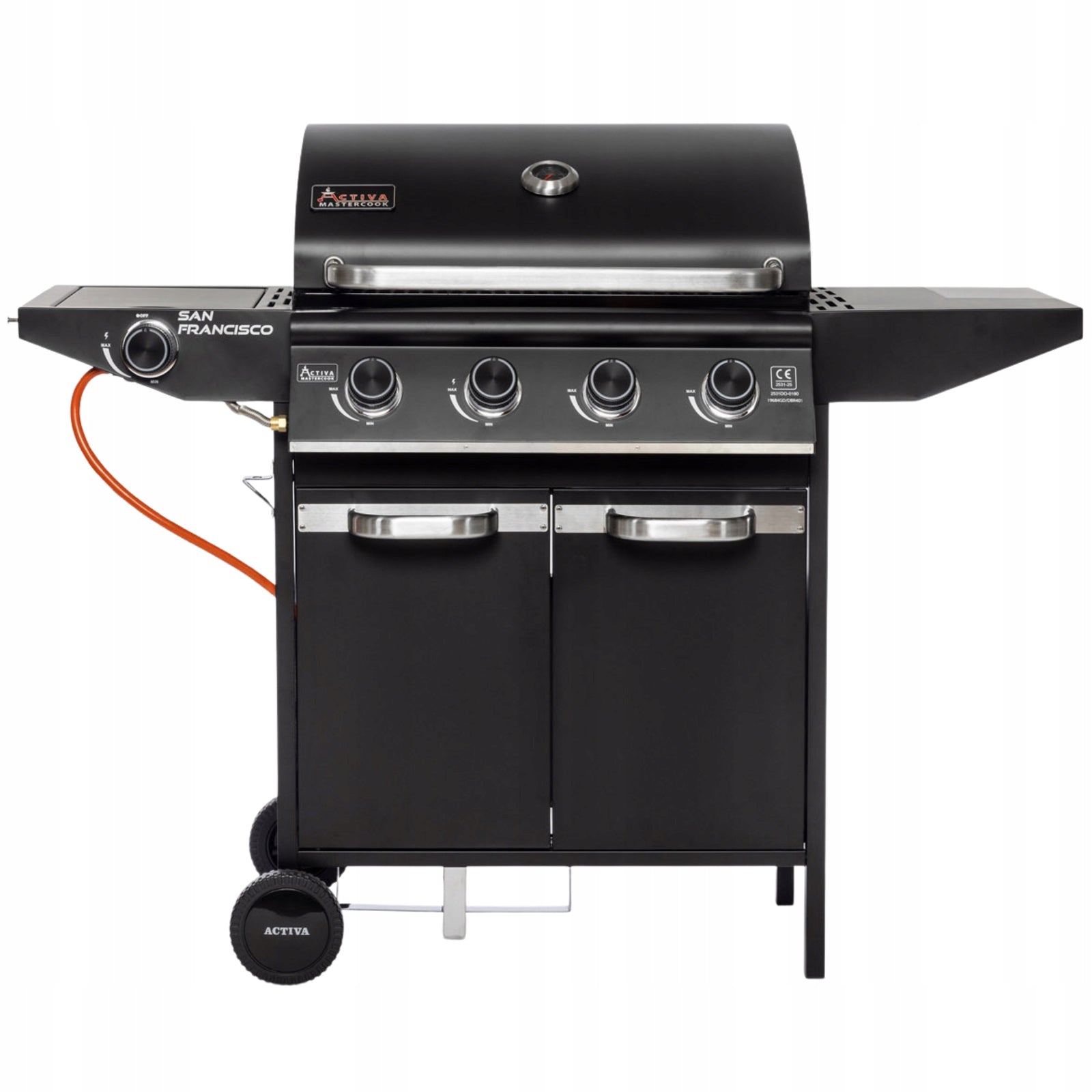 Gas Grill Activa Mastercook San Francisco 41 (12,8 3,2 kW) - 19684GD LE Brand Activa