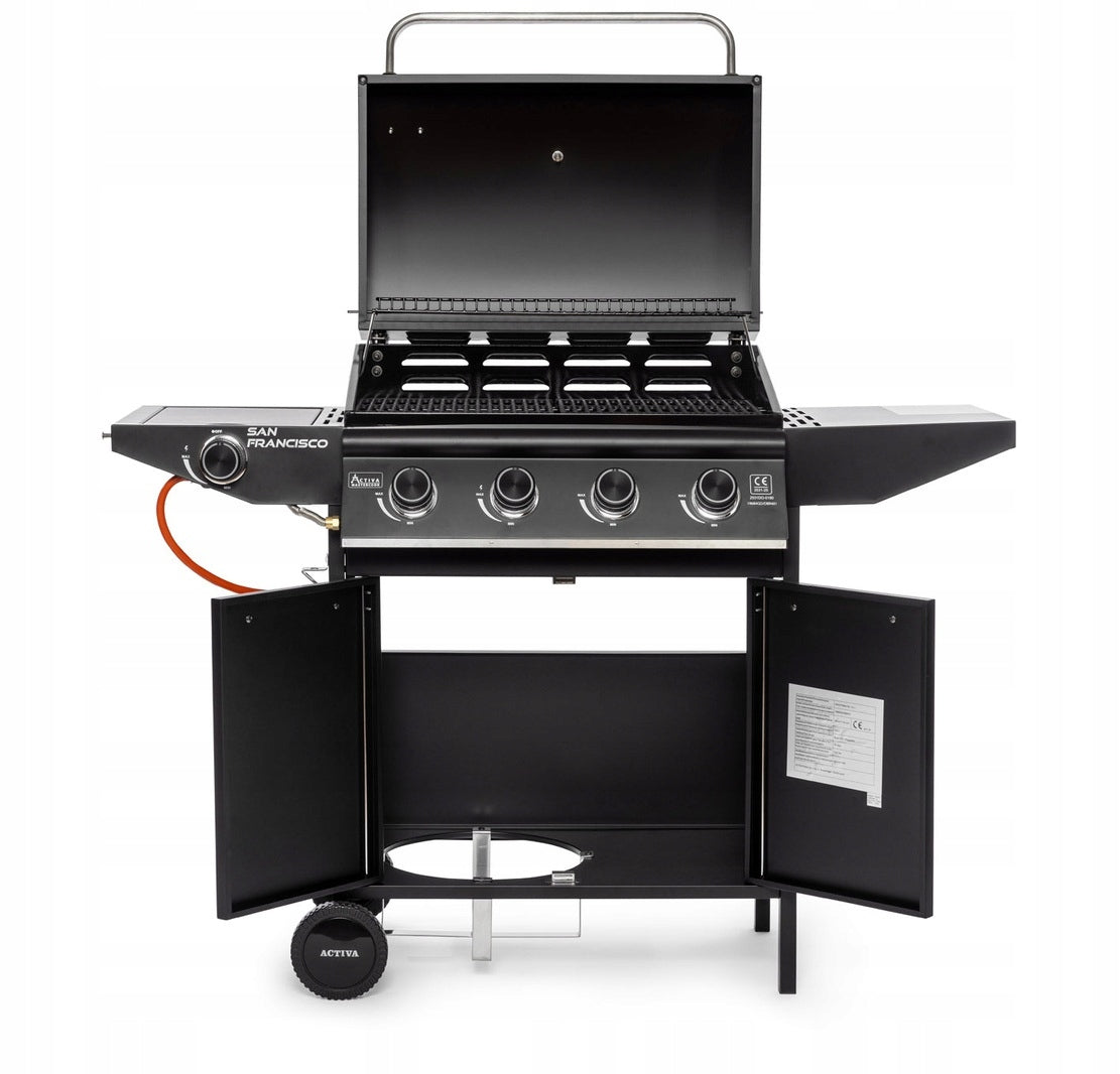 Gas Grill Activa Mastercook San Francisco 41 (12,8 3,2 kW) - 19684GD LE Power 12.8 kW
