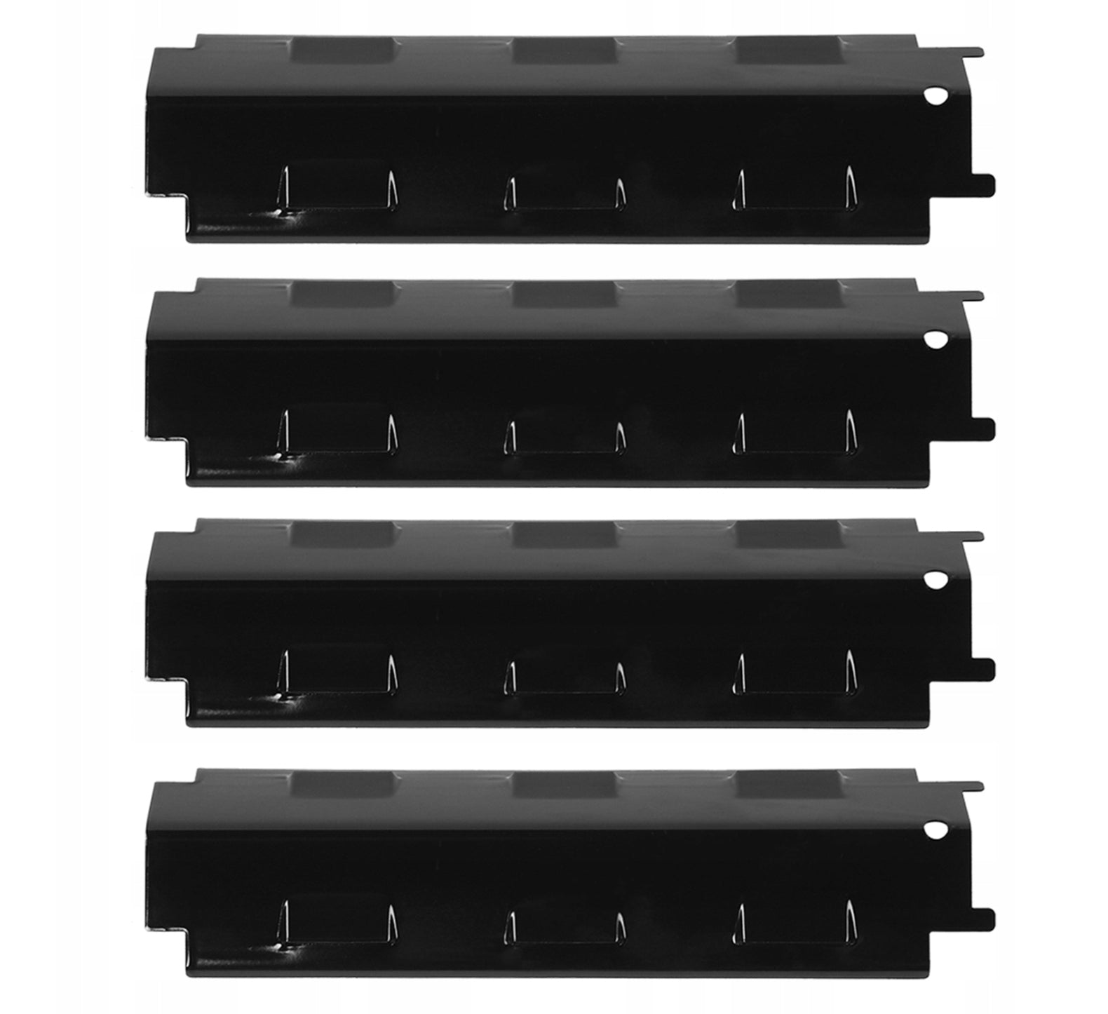 Gas Grill Burner Cover Enameled Steel Aromatherapy 4 Pack