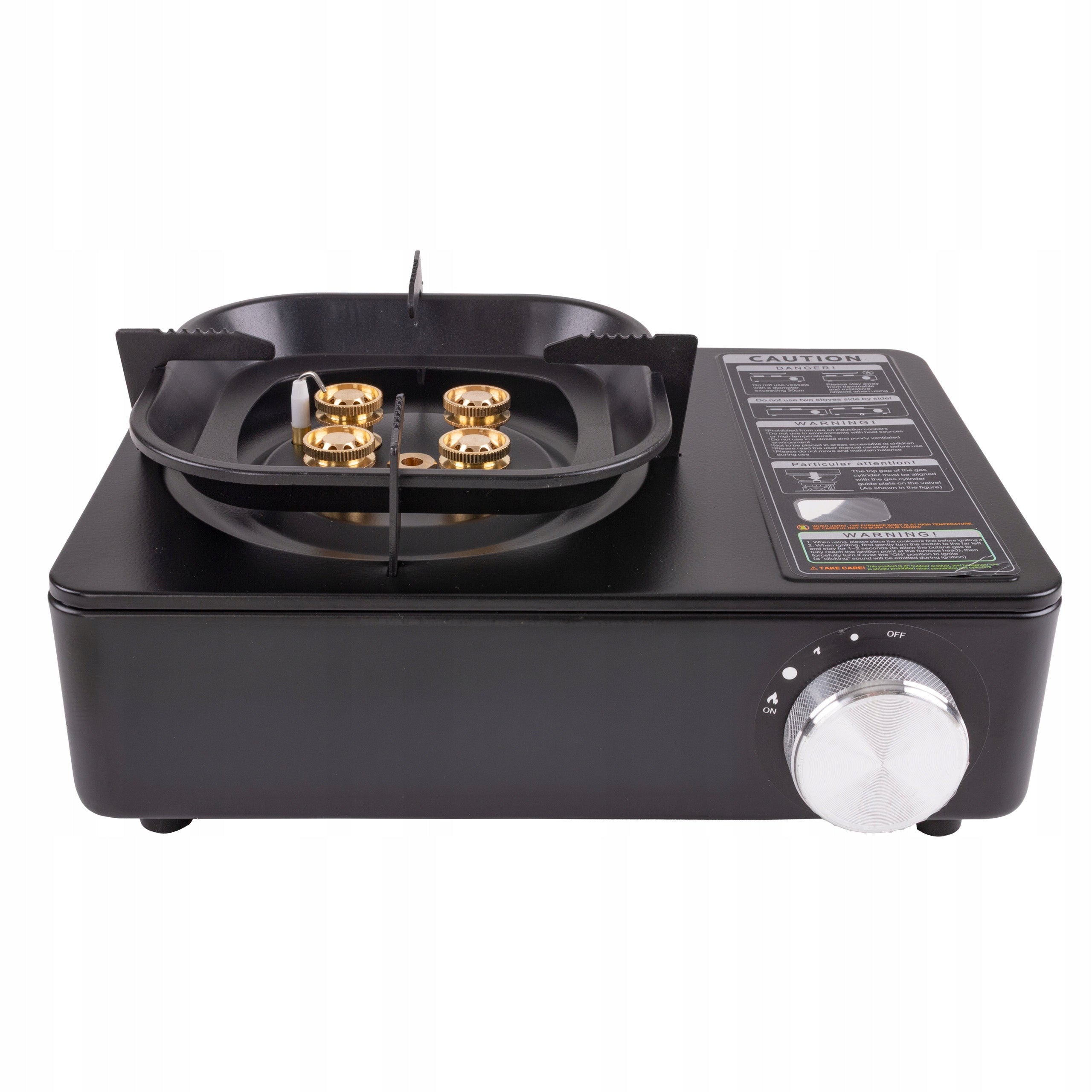Gas Stove 2in1 Tourist Suitcase 1-Burner Mini Pro + 4 Cartridges Manufacturer code DZ-MS160-4KARTUSZ