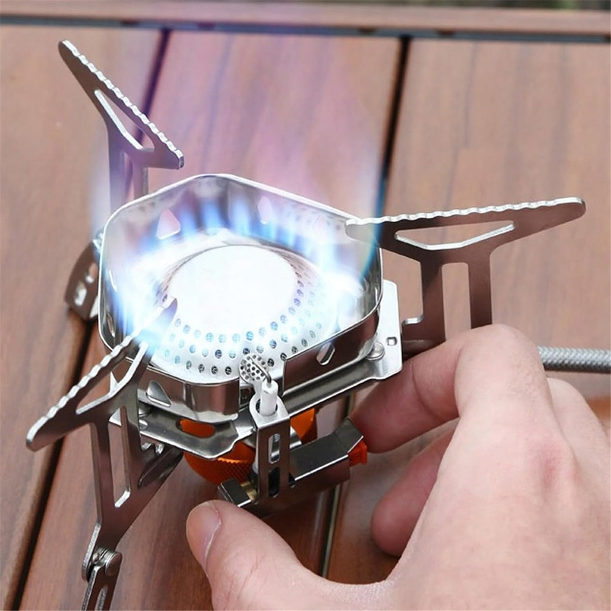 Gas Stove Folding Tourist Stove Strong Windproof Excellent Manufacturer code KUCHENKA GAZOWA TURYSTYCZNA