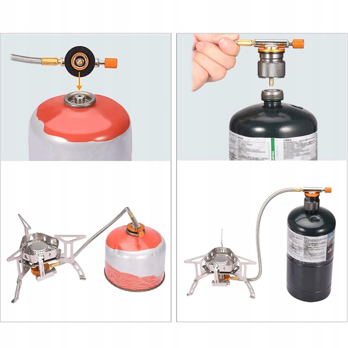Gas Stove Folding Tourist Stove Strong Windproof Excellent Packaging status original