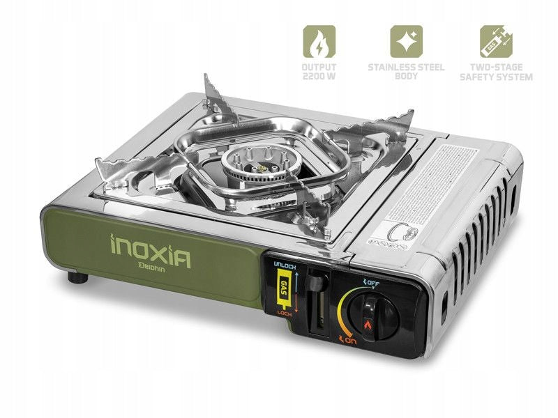Gas cooker Delphin INOXIA