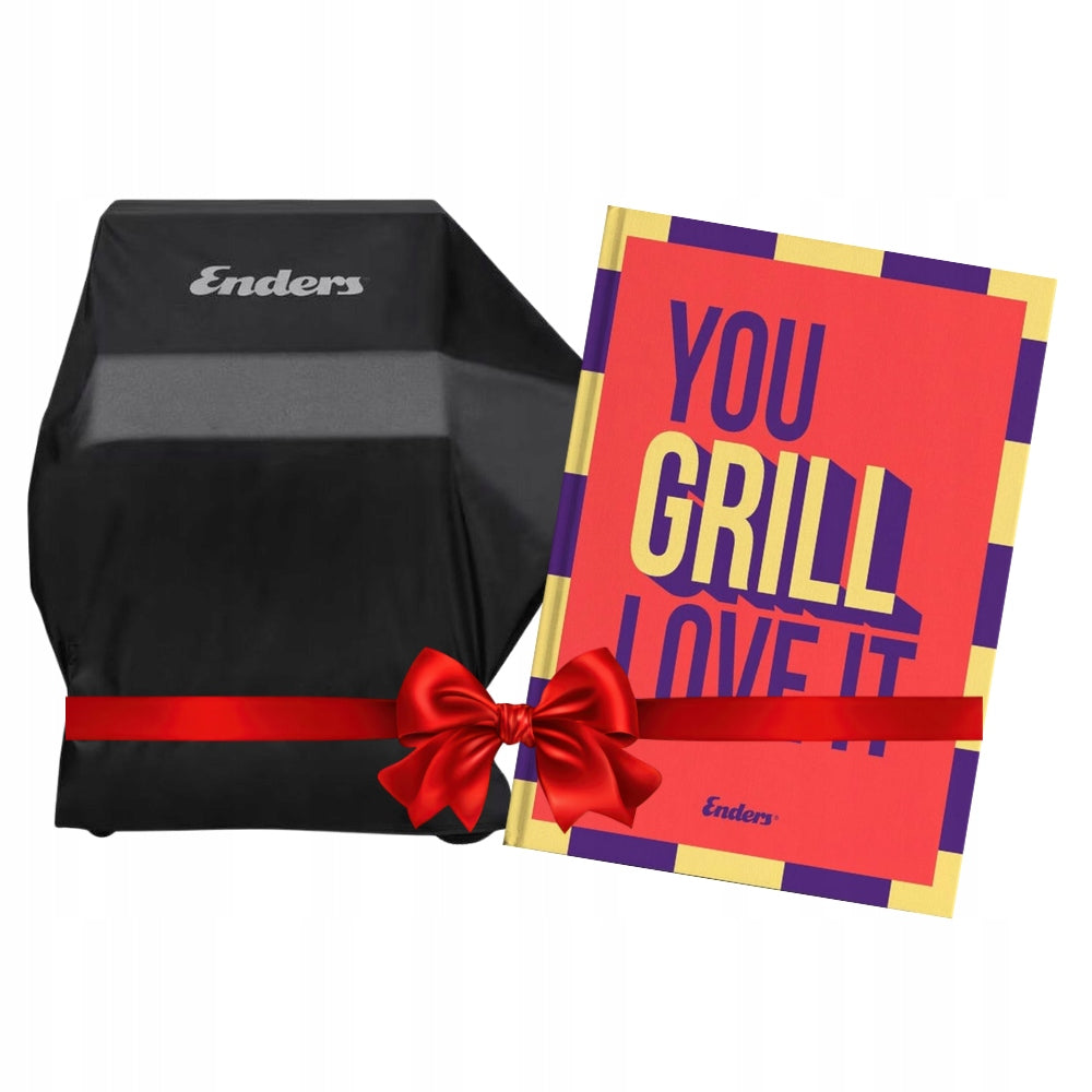 Gas grill Enders Hyde 3 SIKR Turbo 3 burners, side cooker, FREEBIES Packaging status original
