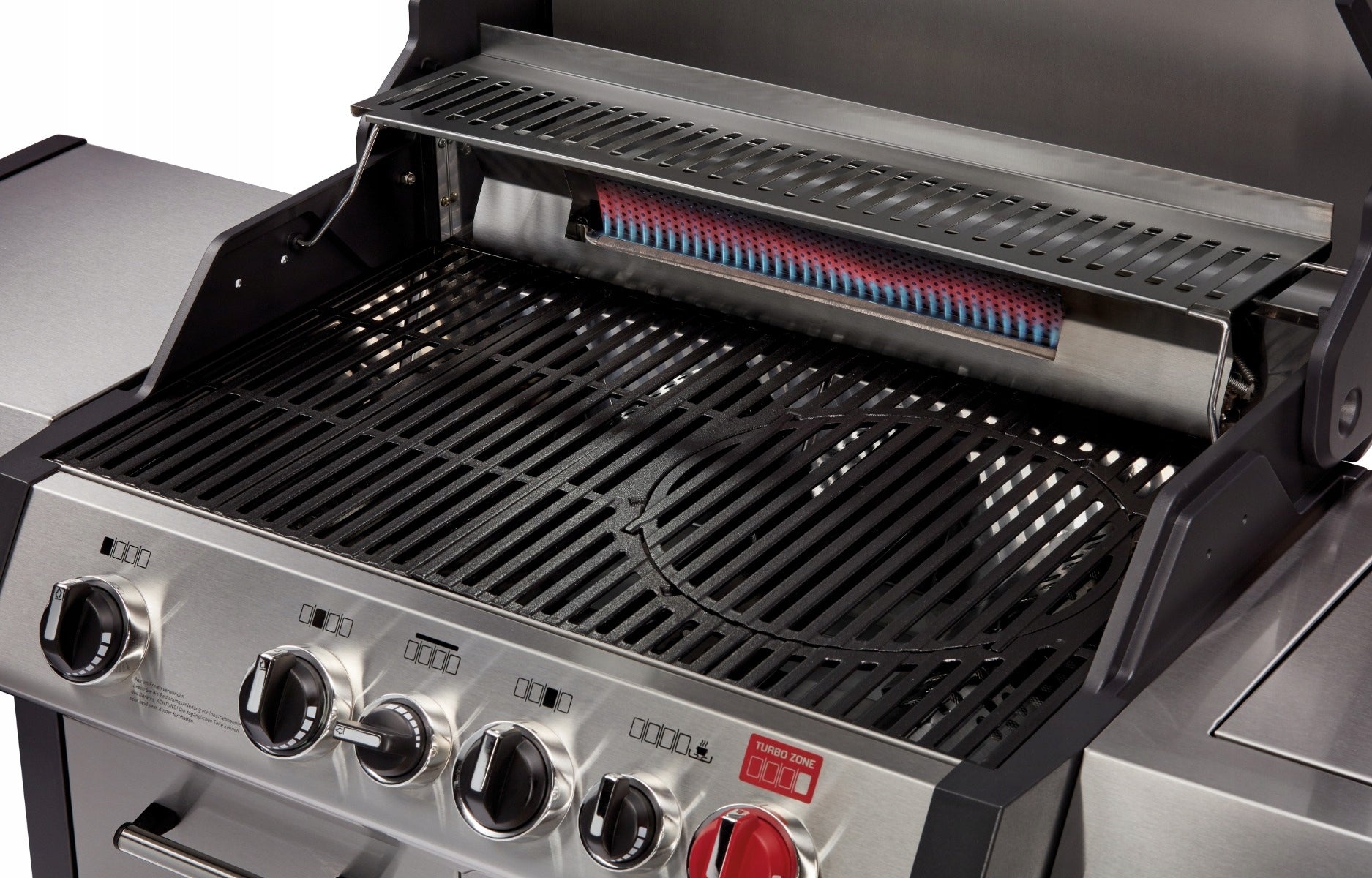 Gas grill Enders Monroe PRO 4 SIK Turbo with corner burner, FREEBIES Grill depth 58 cm