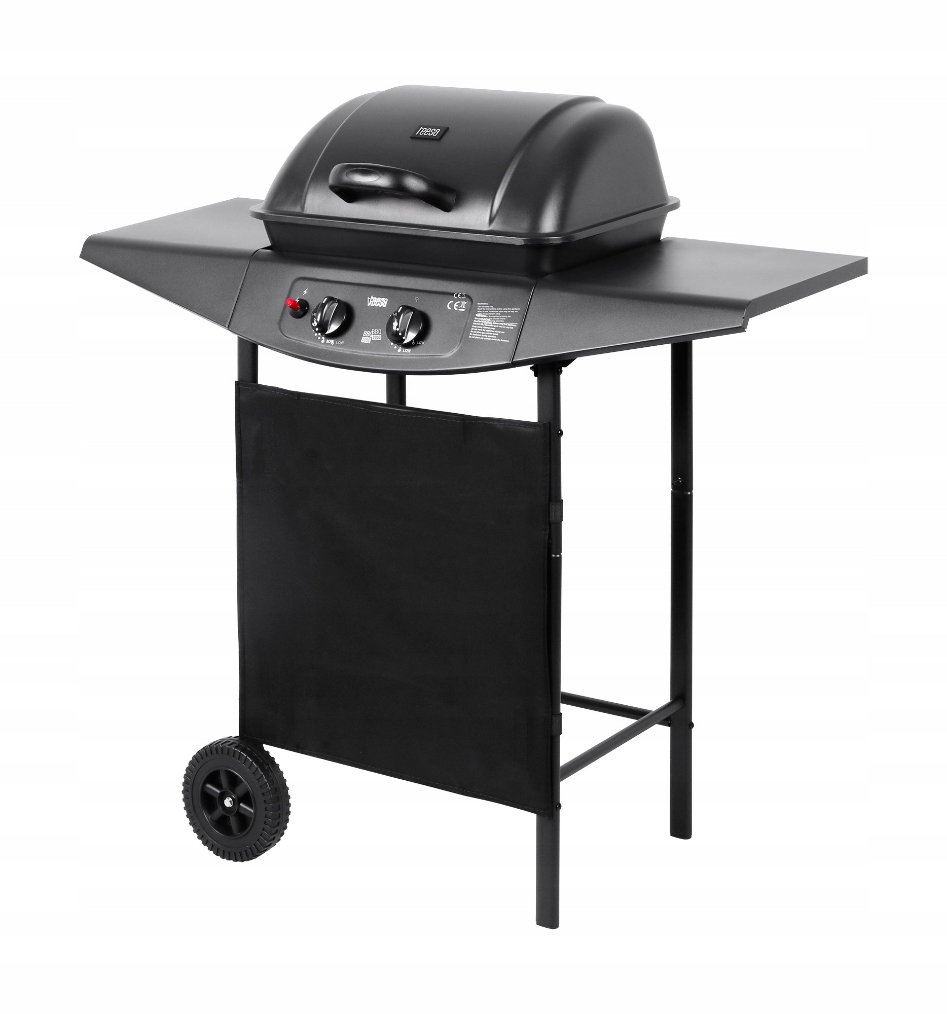 Gas grill Teesa BBQ 2000 2 burners 5 kW TSA0080 Manufacturer code TSA0080