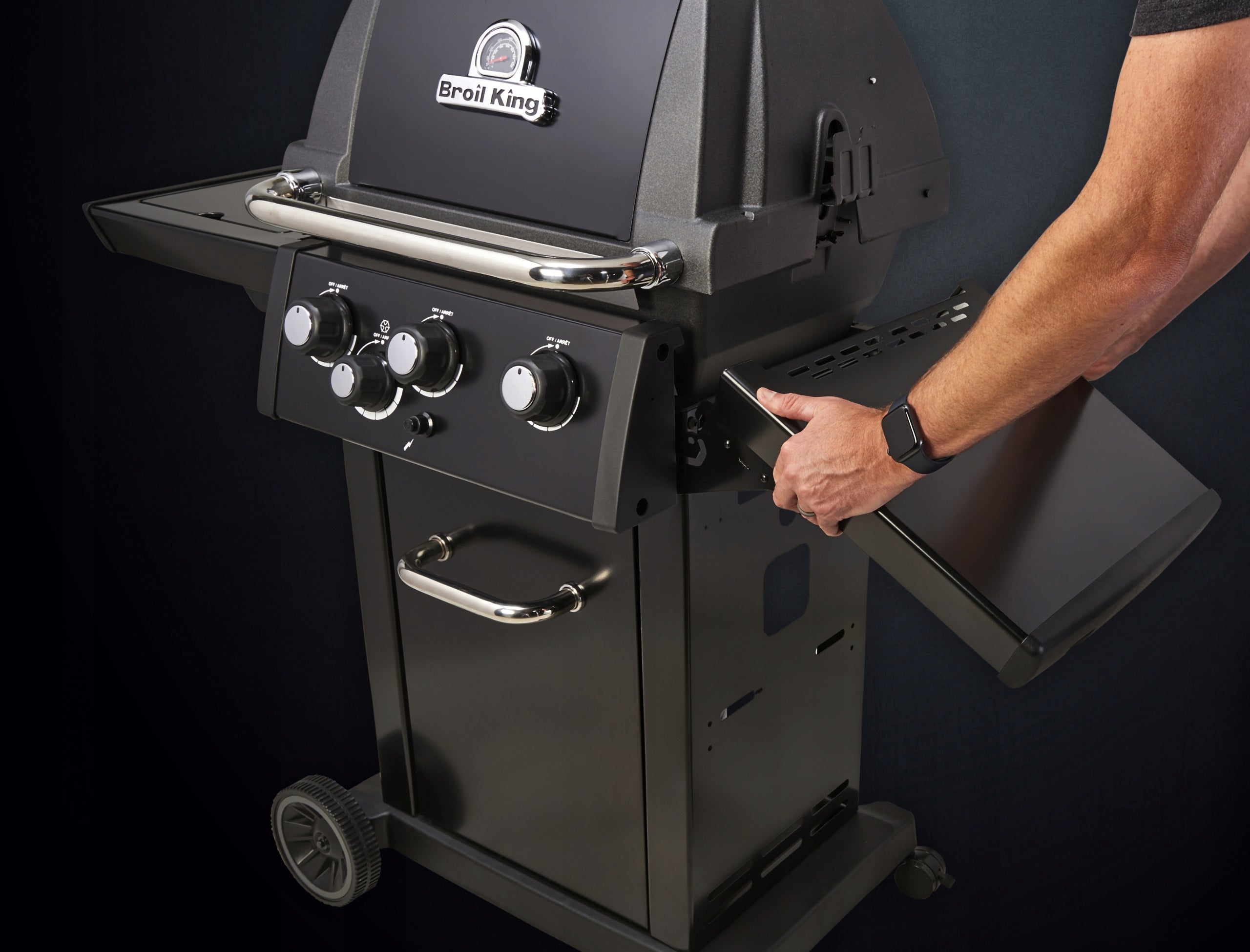 Gas grill garden Broil King Royal 340 Shadow + TOOL SET FREEBIE Grill width 127 cm