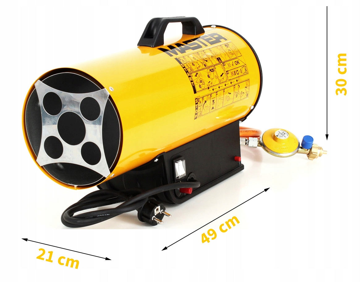 Gas heater Master 16 kW Manufacturer code 4015.019