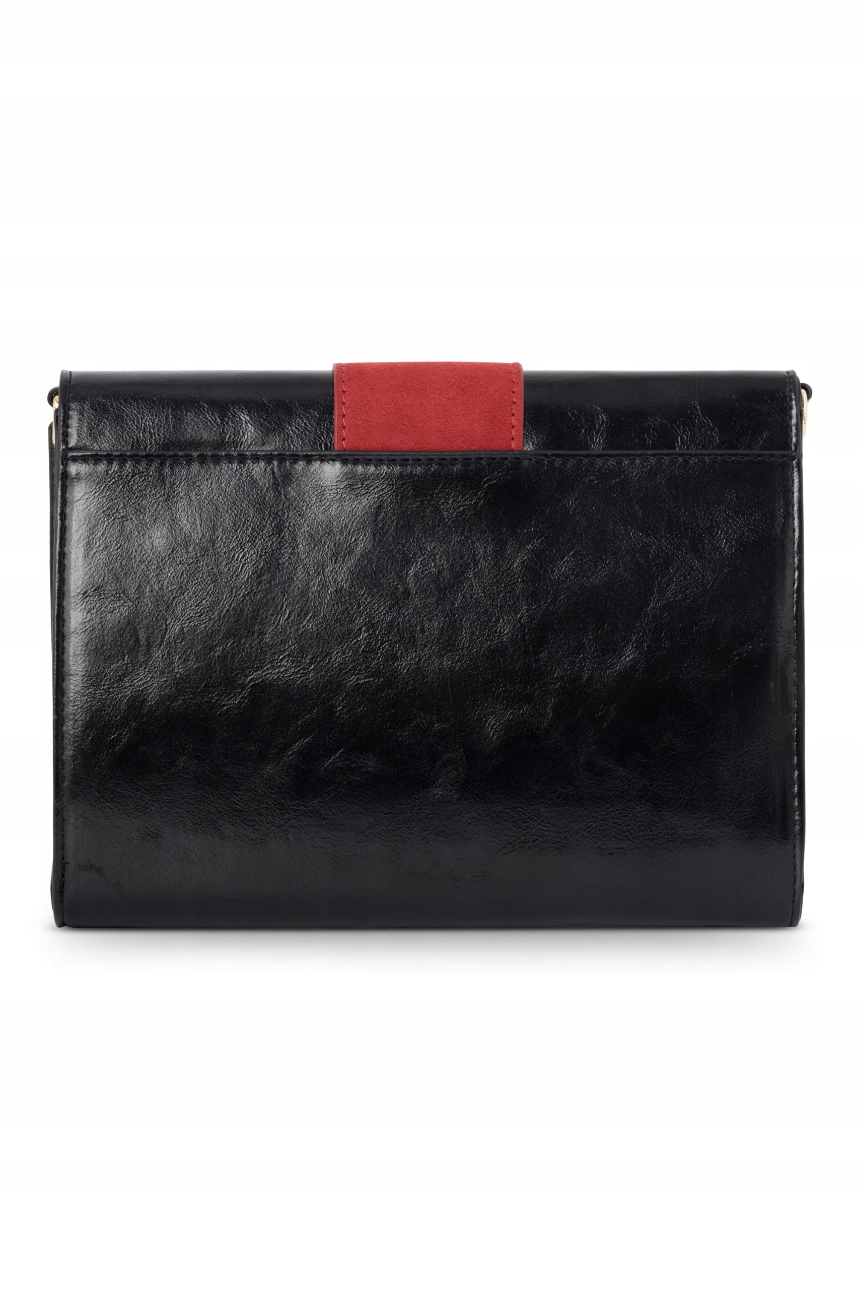Damen-Abendtasche, Rot und Schwarz, Nobo 