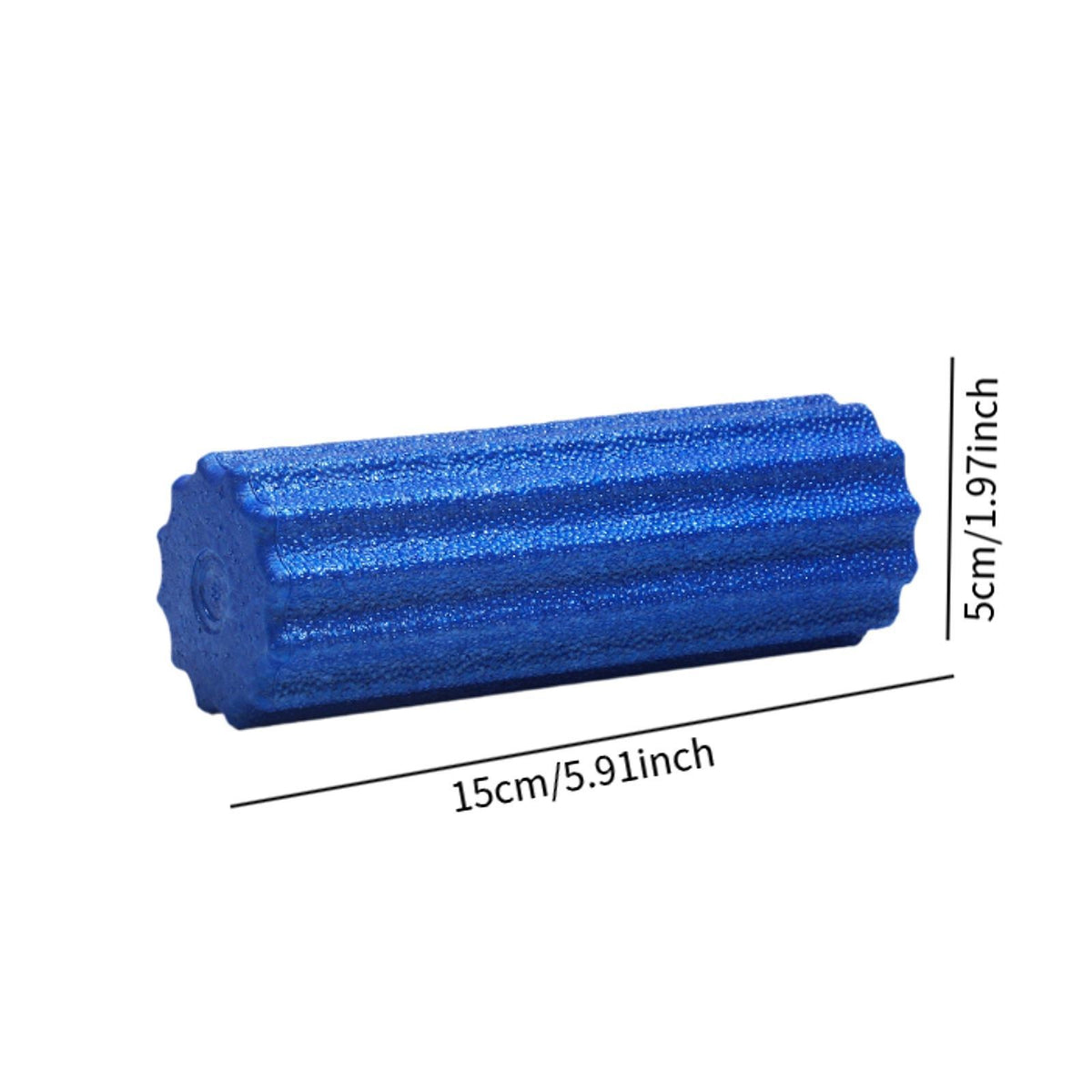 Gear Textured Miniature Foam Roller Portable Micro Foam Roller for Blue Packaging status original