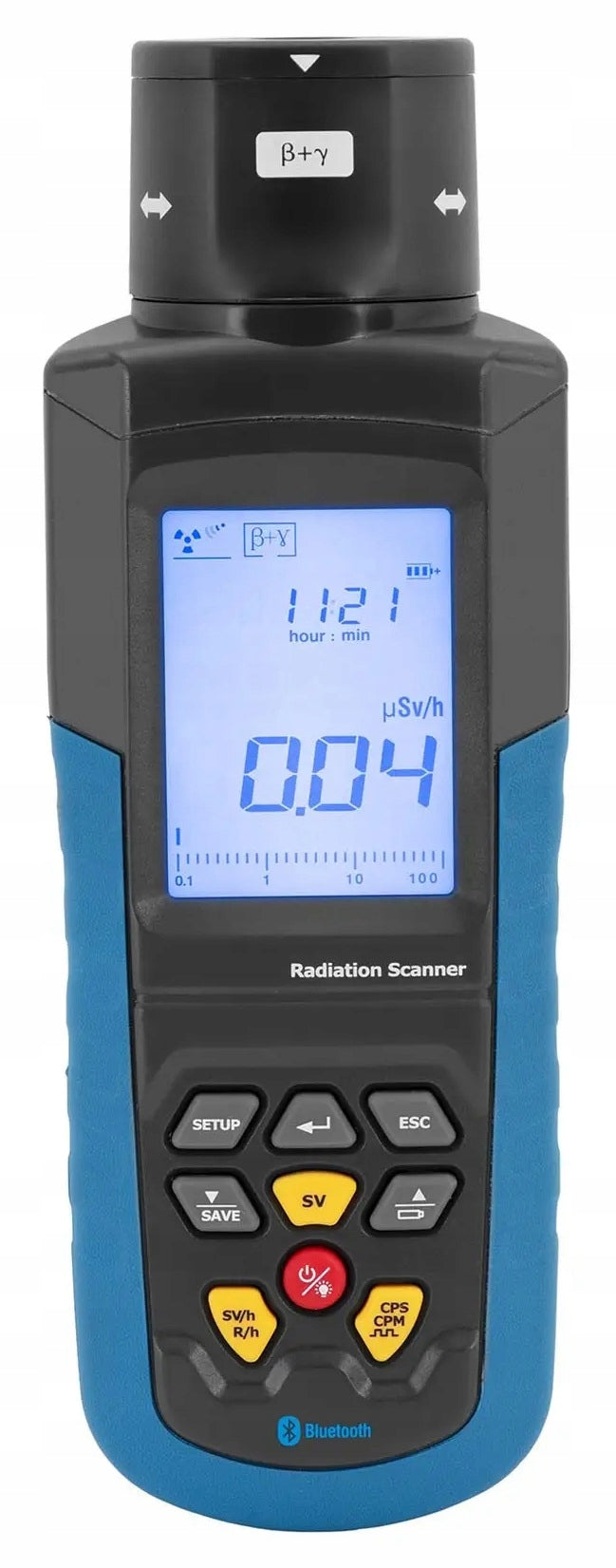 Geiger counter STEINBERG SBS-RS-9000 10031083 Power supply batteries