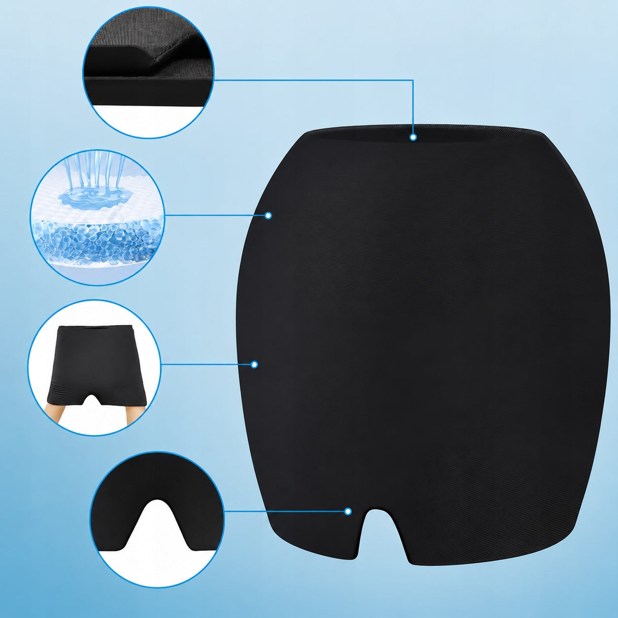 Gel Cap Cooling Migraine Headache Compress + Eye Gel Mask Manufacturer code Maska Chłodząca Czapka Chłodząca Żelowa