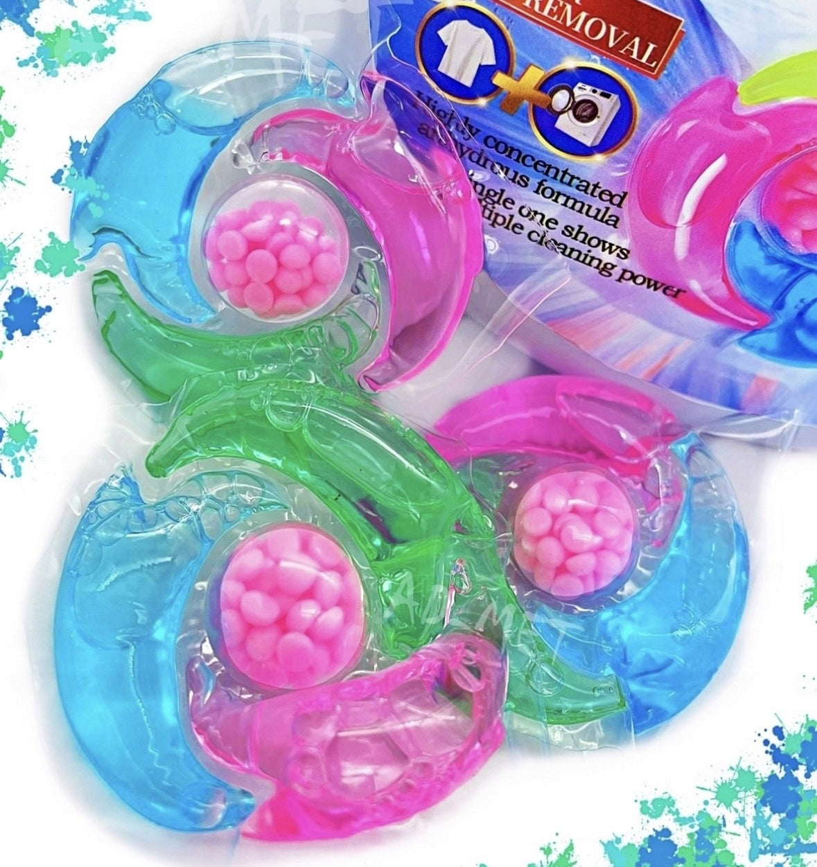 Gel Washing Capsules 4in1 50 Pcs – Concentrated Brand LUXELUX