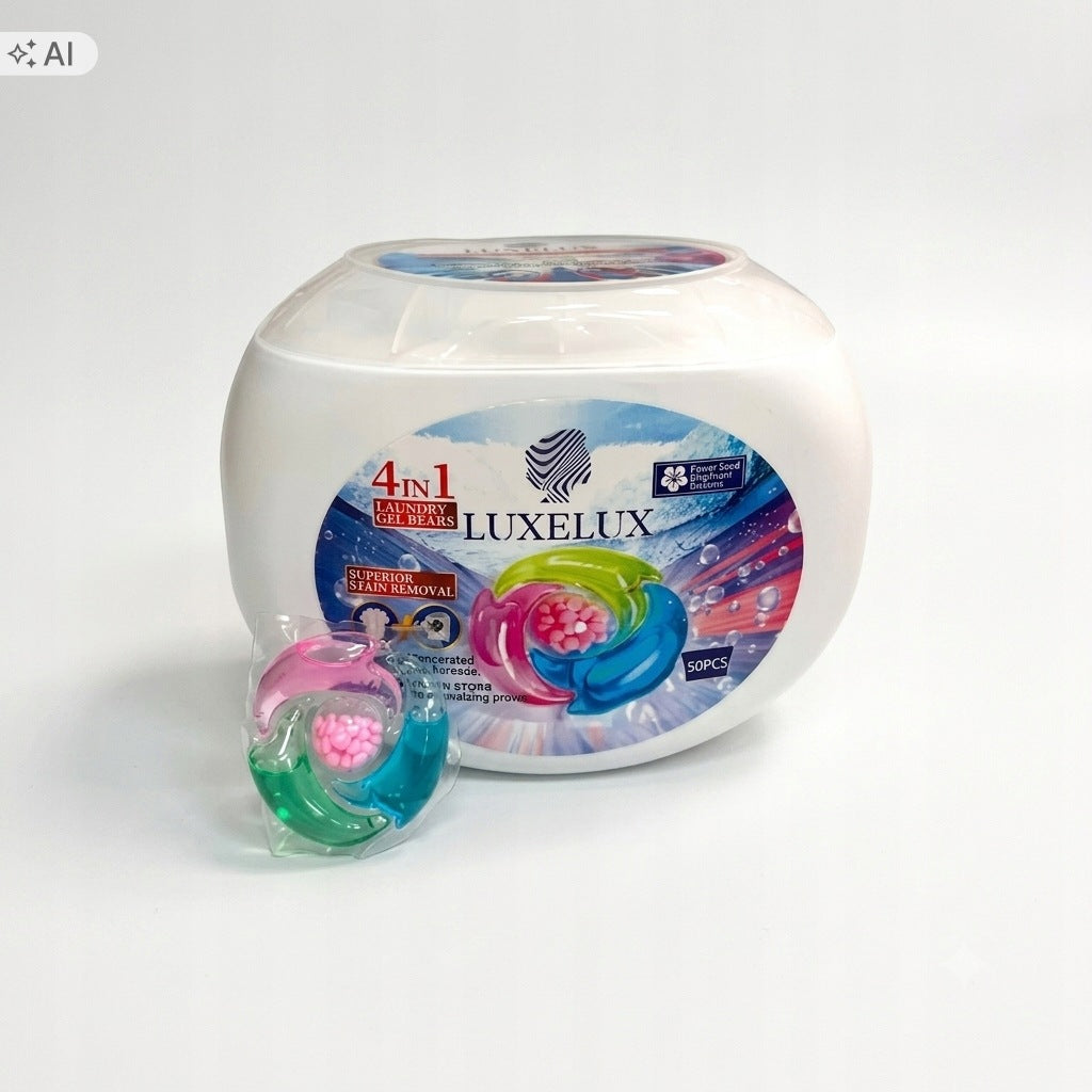 Gel Washing Capsules 4in1 50 Pcs – Concentrated