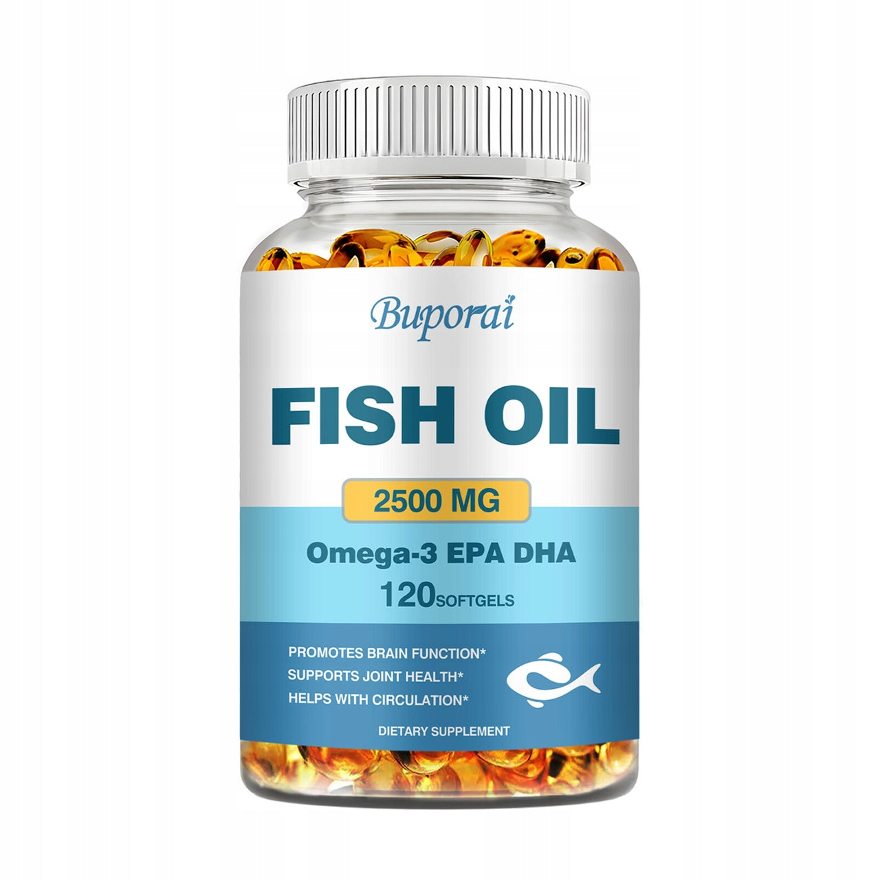 Gel capsules with fish oil - triple power, joints, skin health and...