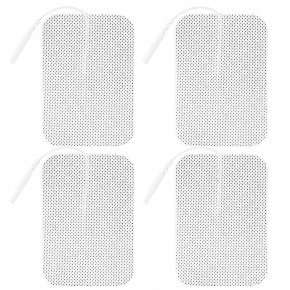 Gel electrodes TENS EMS 5x9 cm pads for electrostimulator 4 pcs Packaging status original