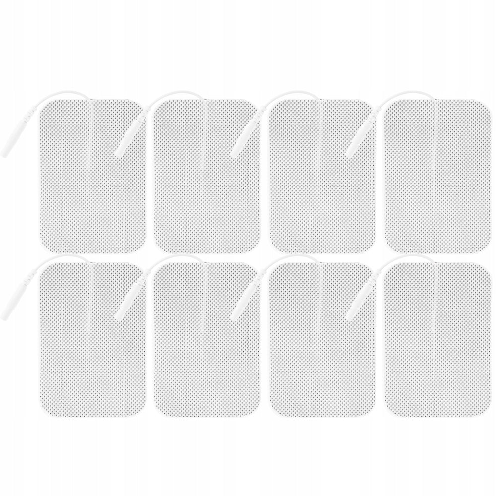 Gel electrodes TENS EMS 5x9 cm pads for electrostimulator 8 pcs Packaging status original
