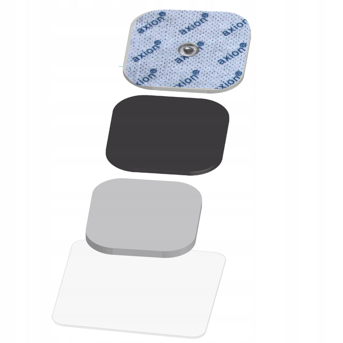 Gel electrodes TENS EMS Sanitas SEM 43 44 Beurer 16 pcs set 5x5 10x5cm Medical device yes