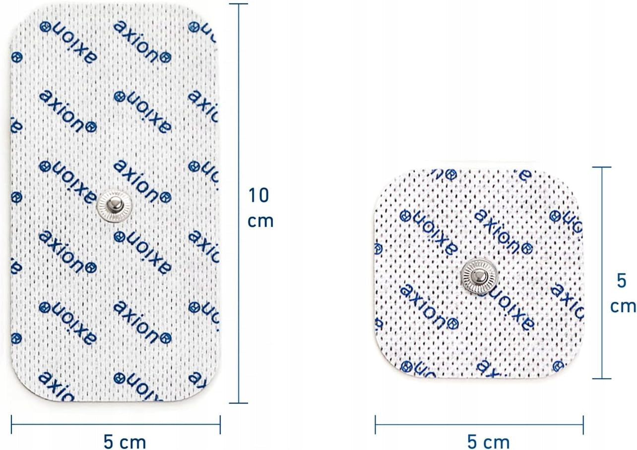 Gel electrodes TENS EMS Sanitas SEM 43 44 Beurer 16 pcs set 5x5 10x5cm Packaging status original