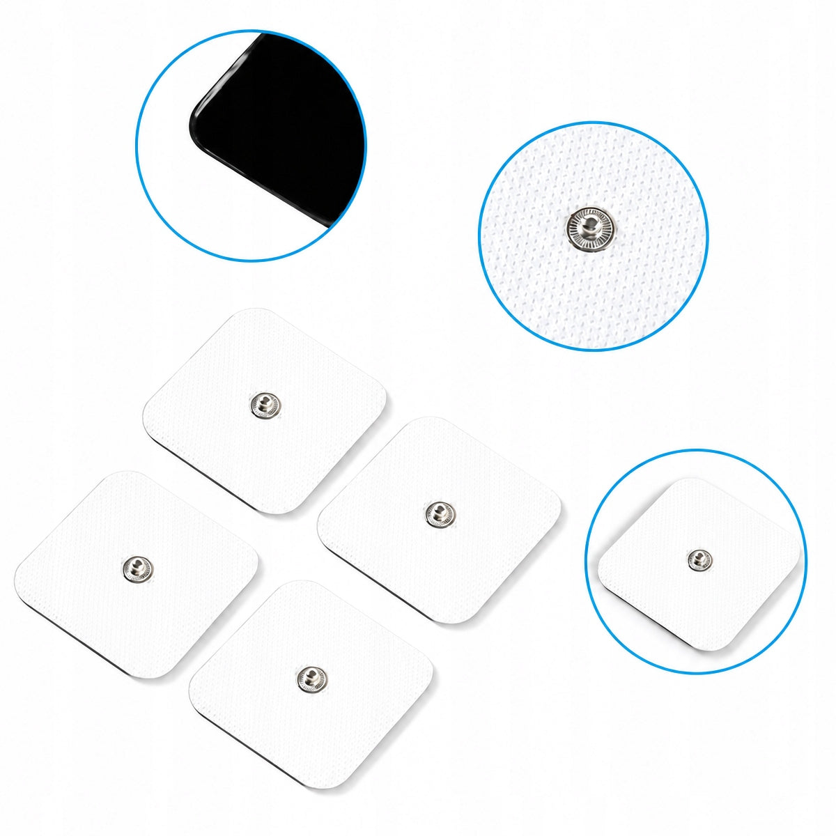 Gel electrodes TENS EMS up to 5x5 cm self-adhesive 20 pcs Manufacturer code 4016858527664