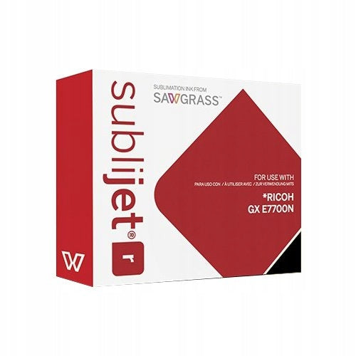 Gel ink BLACK Ricoh GX E7700N SubliJet-R 68 ml Packaging status original