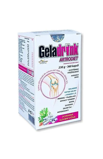 Geladrink Artrodiet capsules Orling 230 g Expiration date not specified