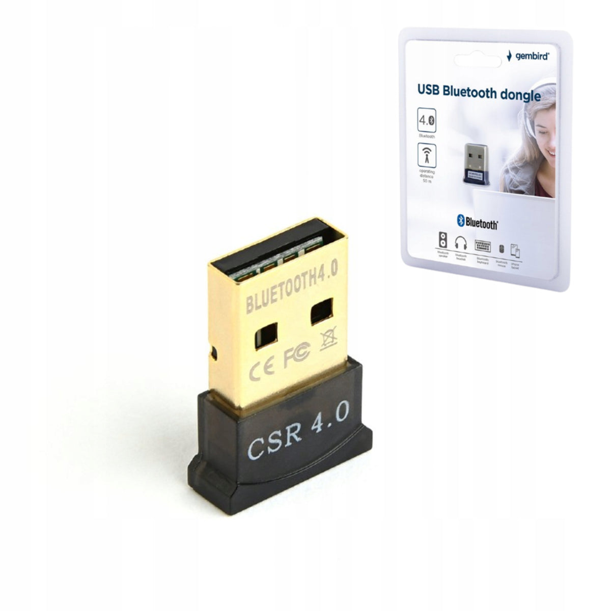 Gembird Adapter nano USB Bluetooth v 4.0 plug