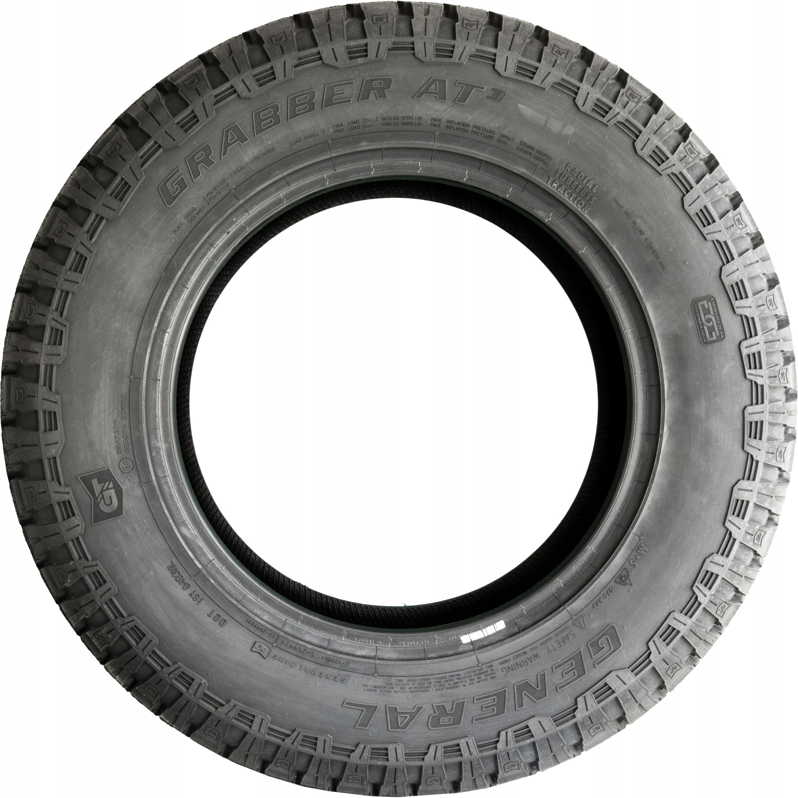 General Grabber A/T3 265/70 R17 112T DOT2023 Number of tires offered 1 pc.