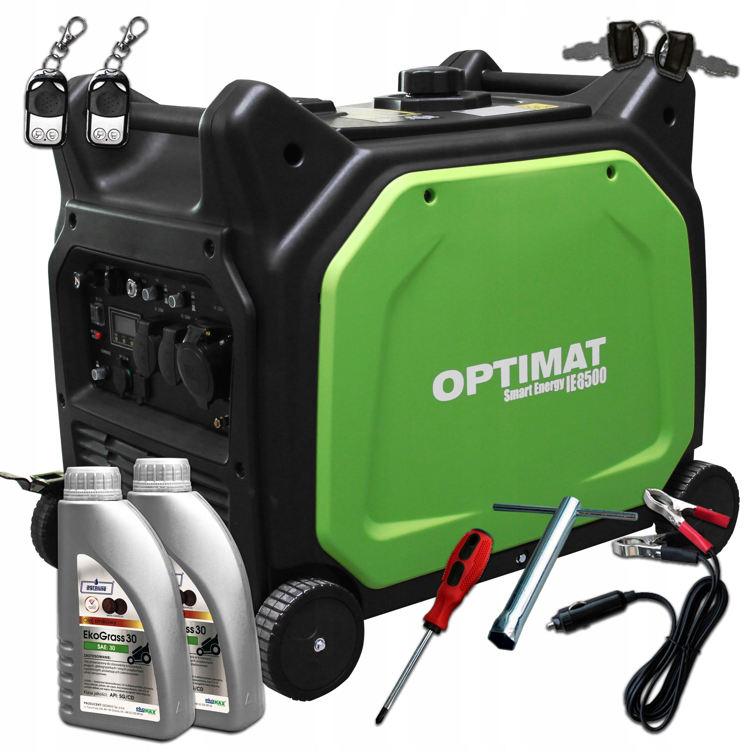 Generator Inverter Unit Estart silent generator copper AVR 9,6kvA