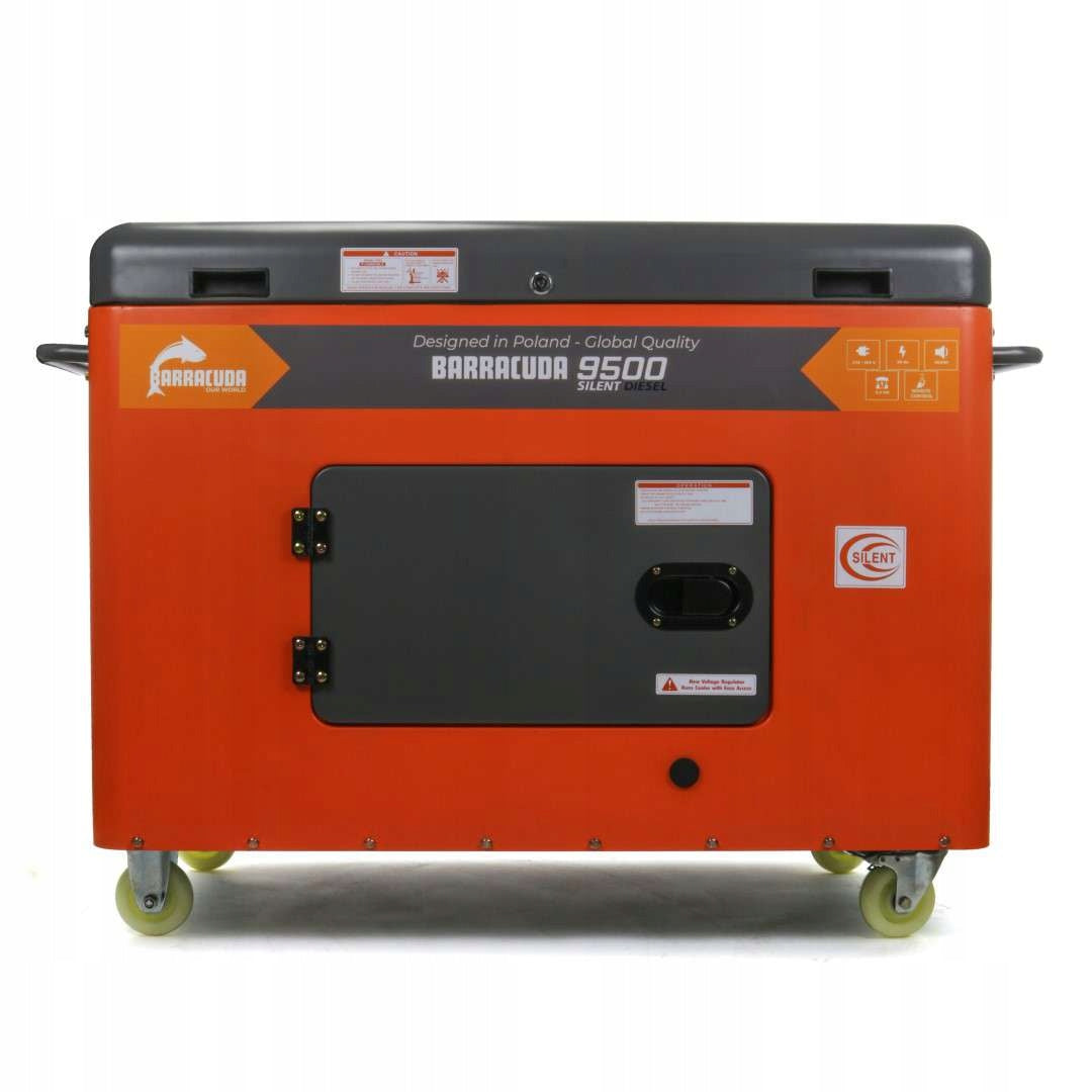 Generator set 12kVA (9,5kW) 230V 400V BARRACUDA DIESEL 9500 SILENT Manufacturer code B9500S