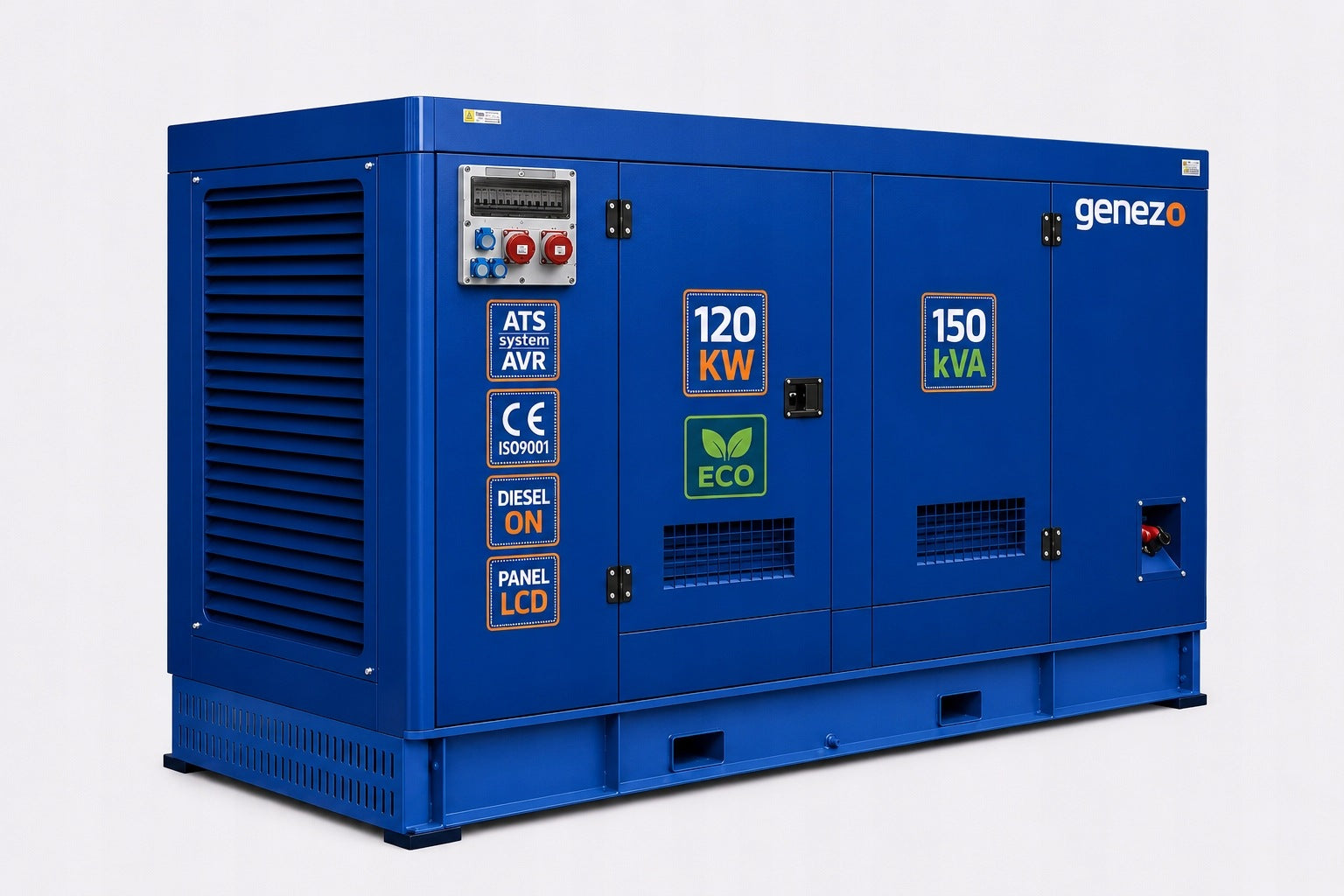 Generator set 3-F Genezo 120 KW DIESEL GF2-120KW ATS