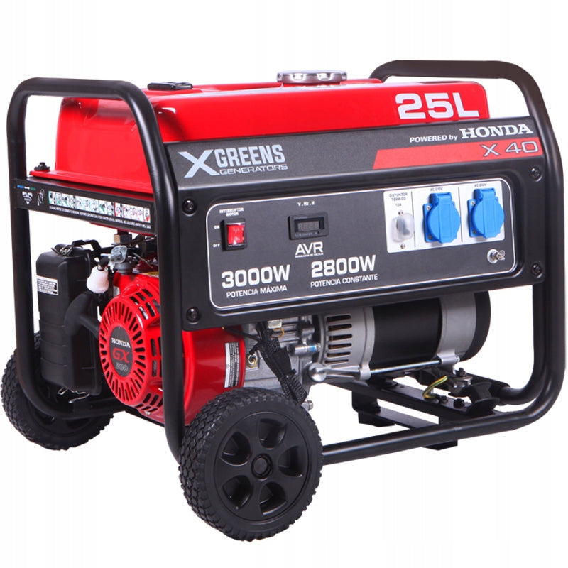 Generator set 3 kW HONDA X-Greens X40 Portable Single-phase engine