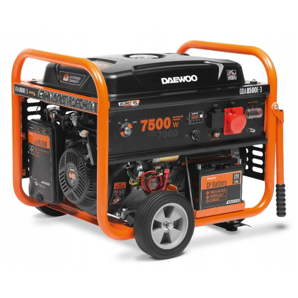 Generator set Generator DAEWOO GDA 8500E-3 7.5kW 18KM 400V E-start