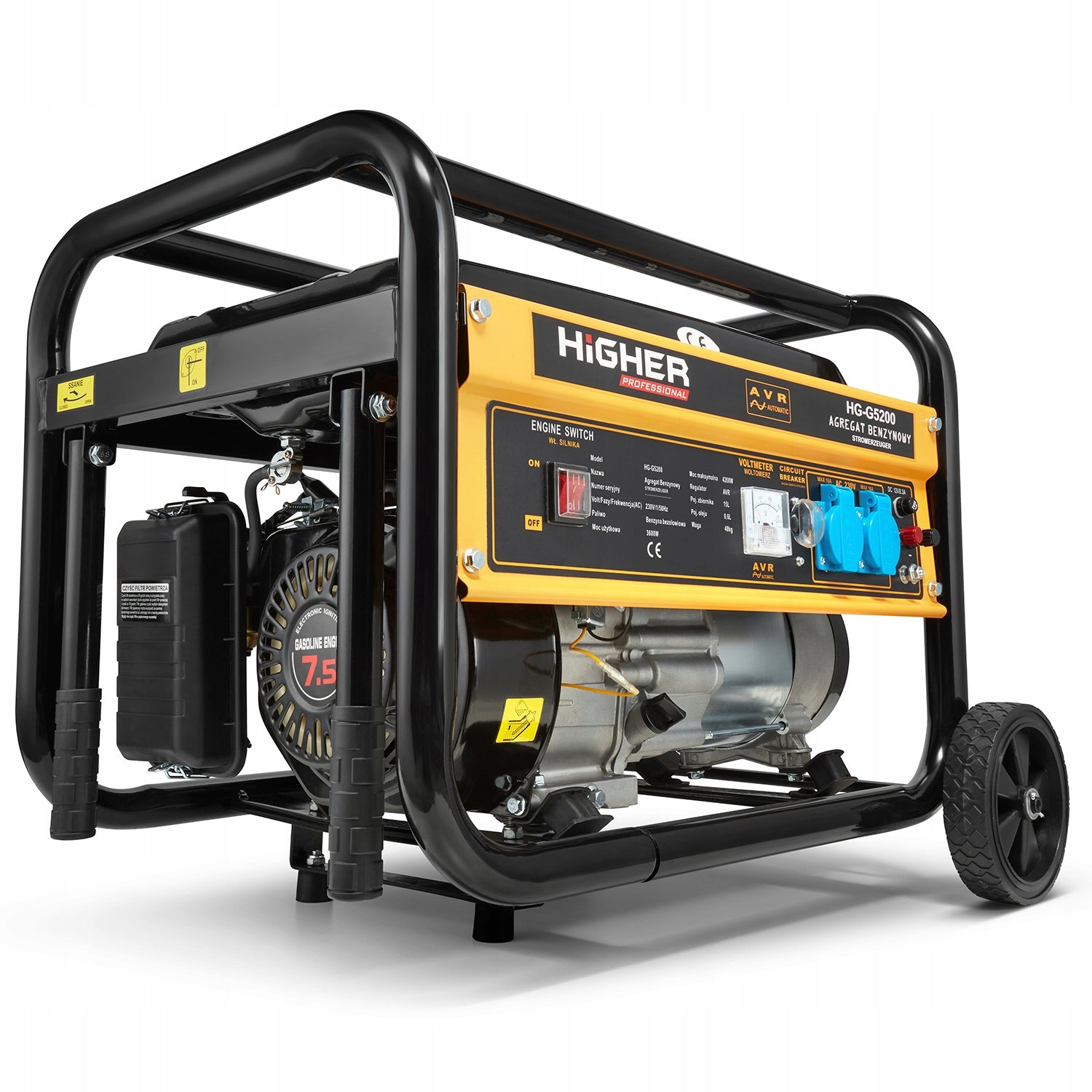 Generator set HIGHER 4,2kW AVR Brand Higher