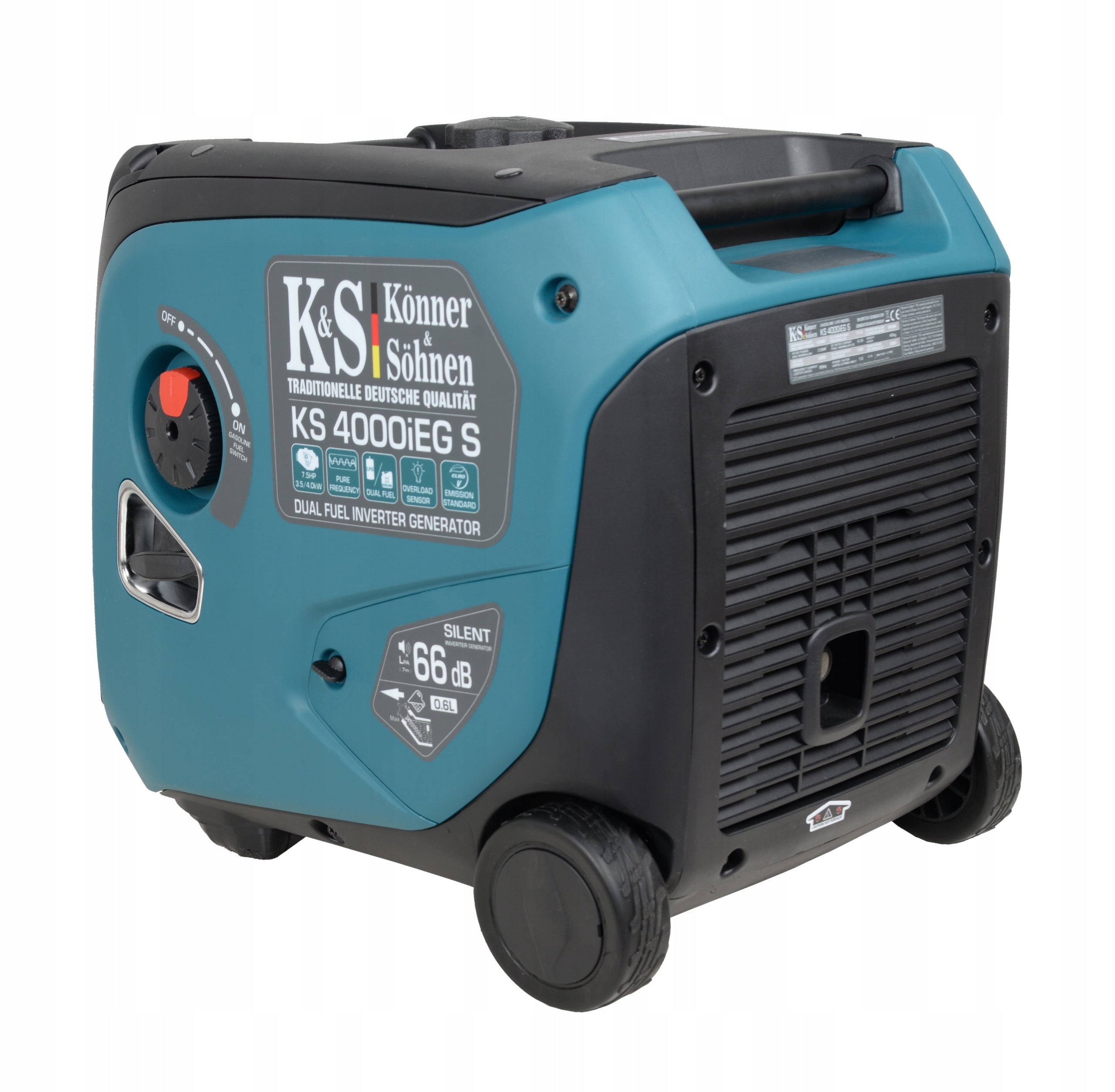 Generator set KS 4000iEG S inverter LPG/single phase petrol 4kW Brand Könner & Söhnen