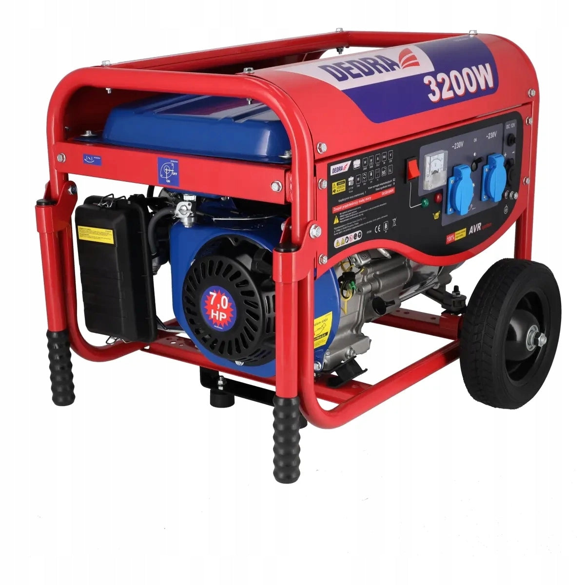 Generator set generator 230V Dedra 2,8kW max.3,2kW petrol DEGB3600K Manufacturer code DEGB3600K