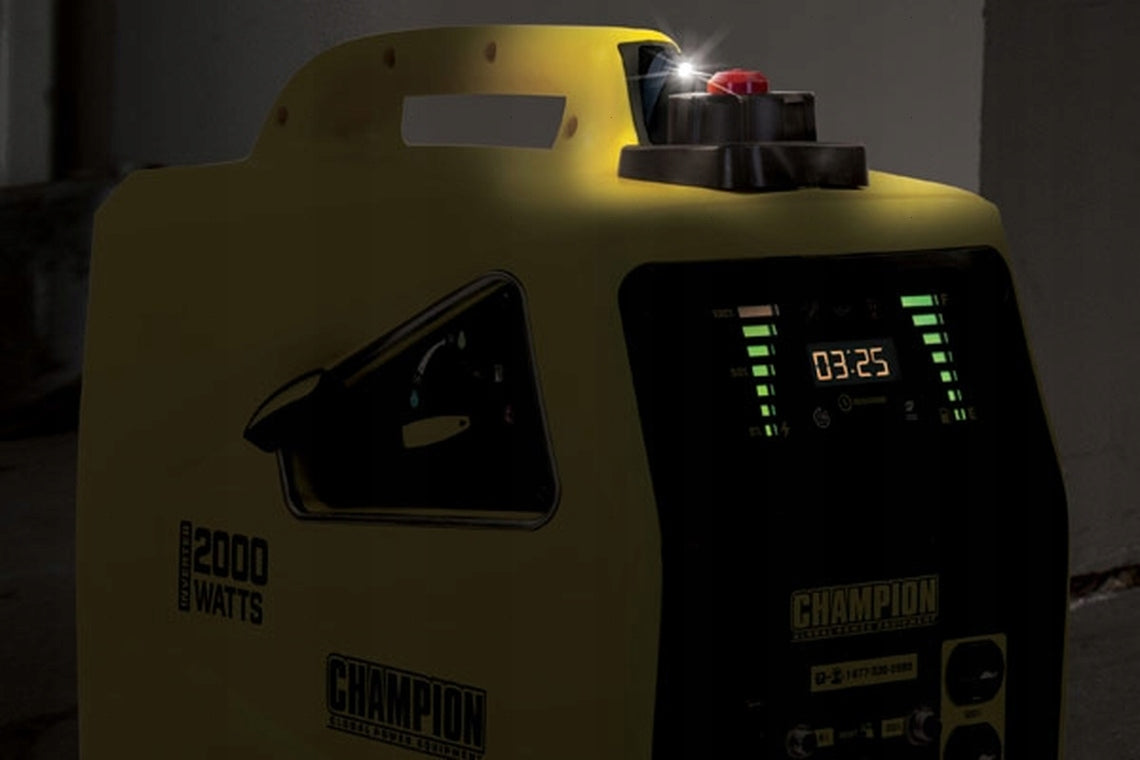 Generator set portable single-phase Champion 2000 W petrol Packaging status original