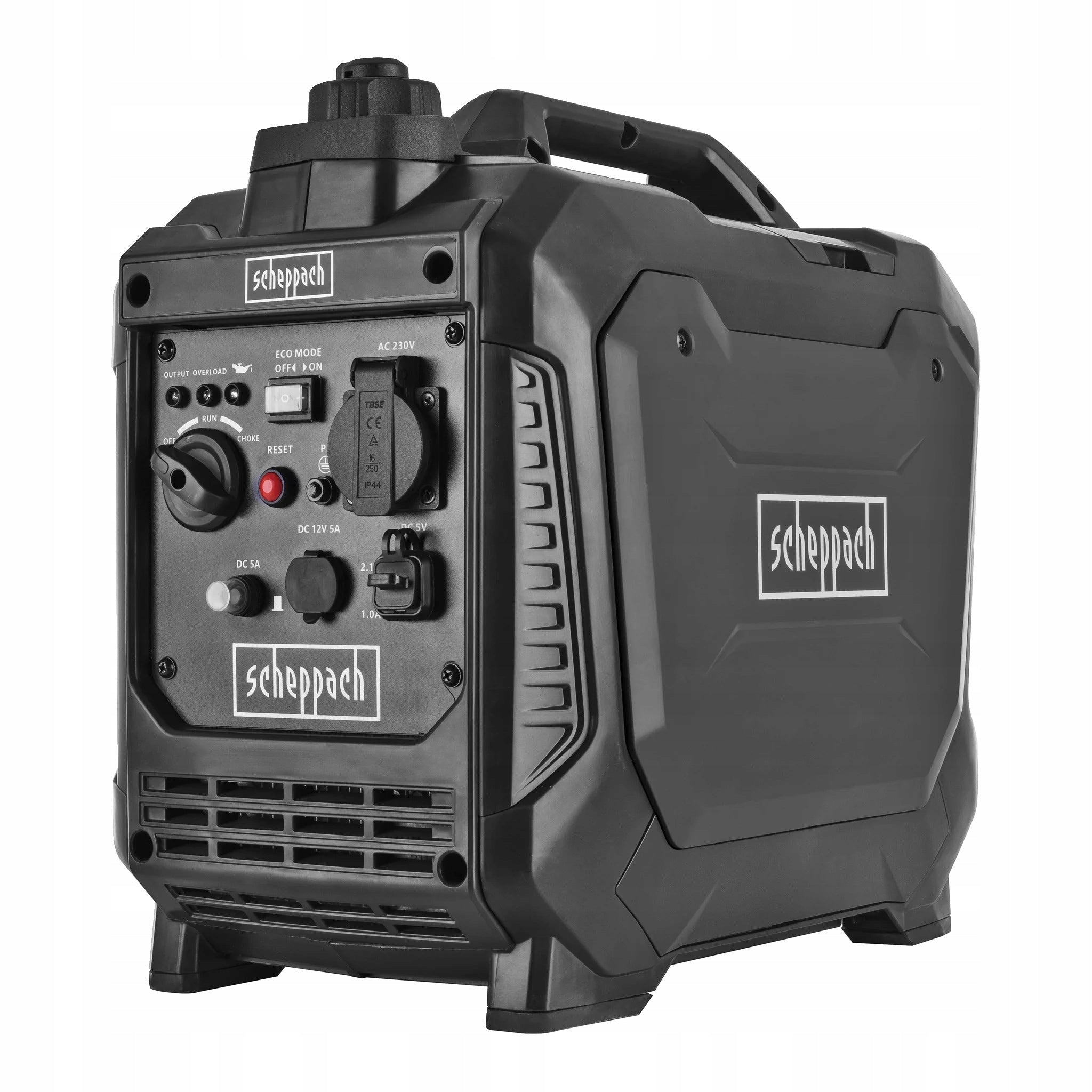 Generator set portable single-phase Scheeppach 1100 W petrol