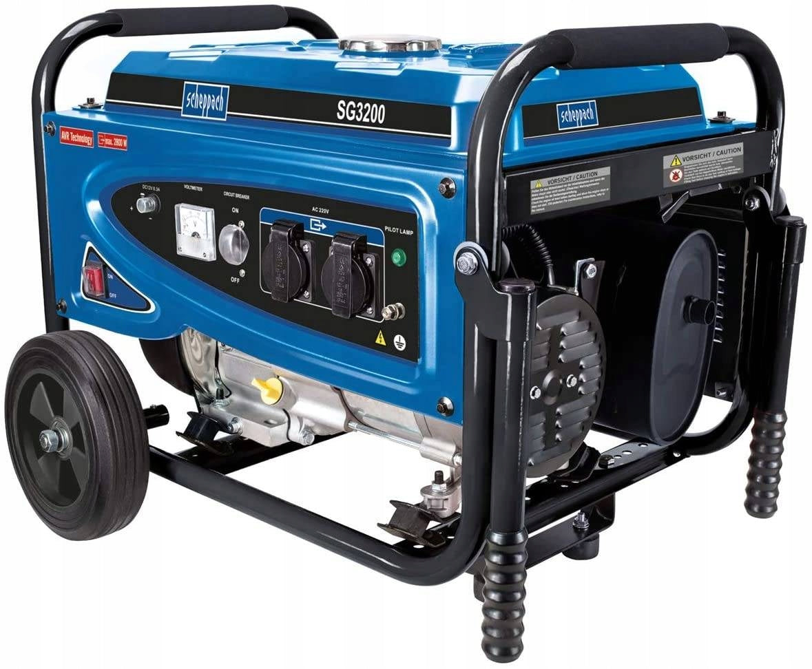 Generator set portable single-phase Scheppach 2800 W petrol