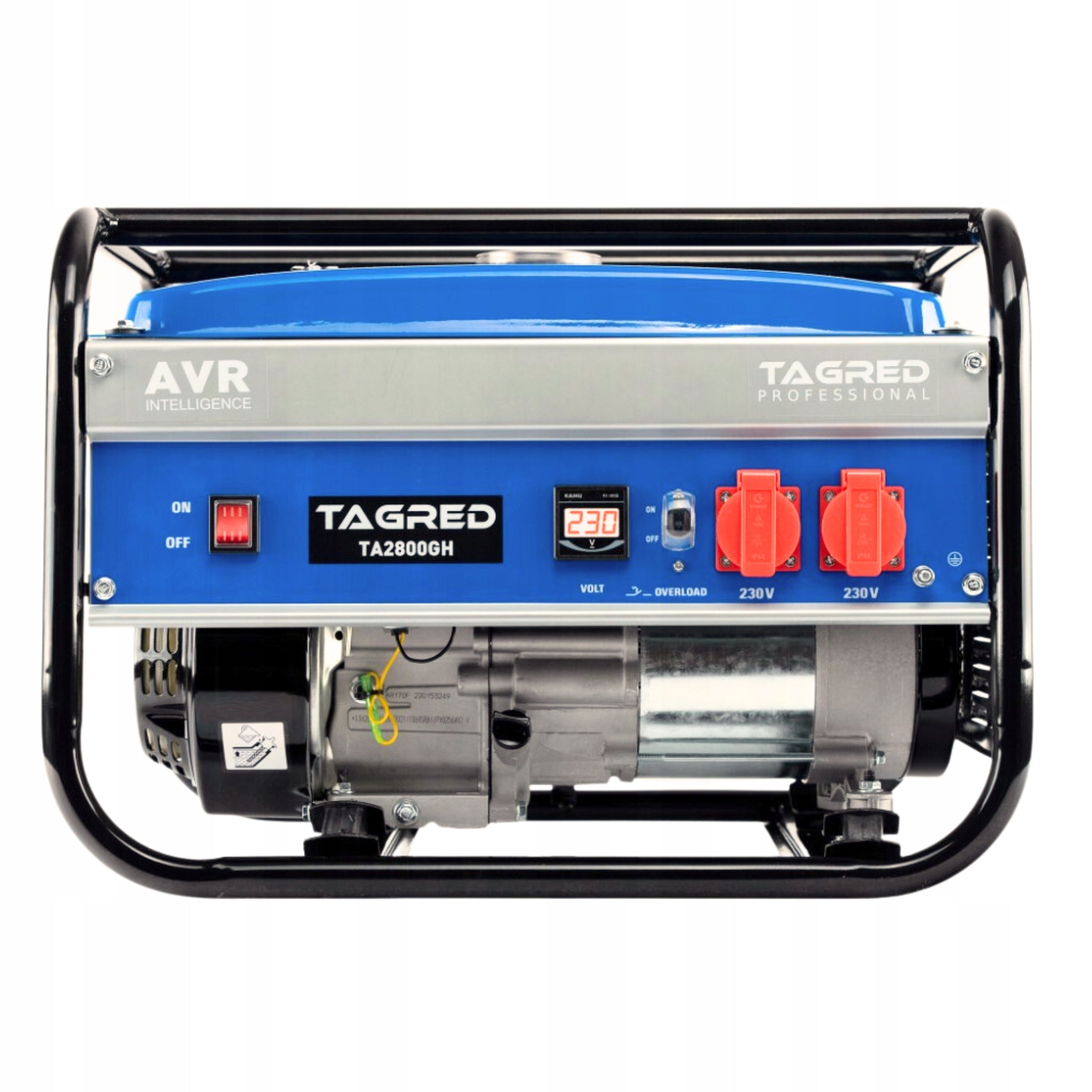Generator set portable single-phase Tagred 2800 W petrol oil Brand Tagred