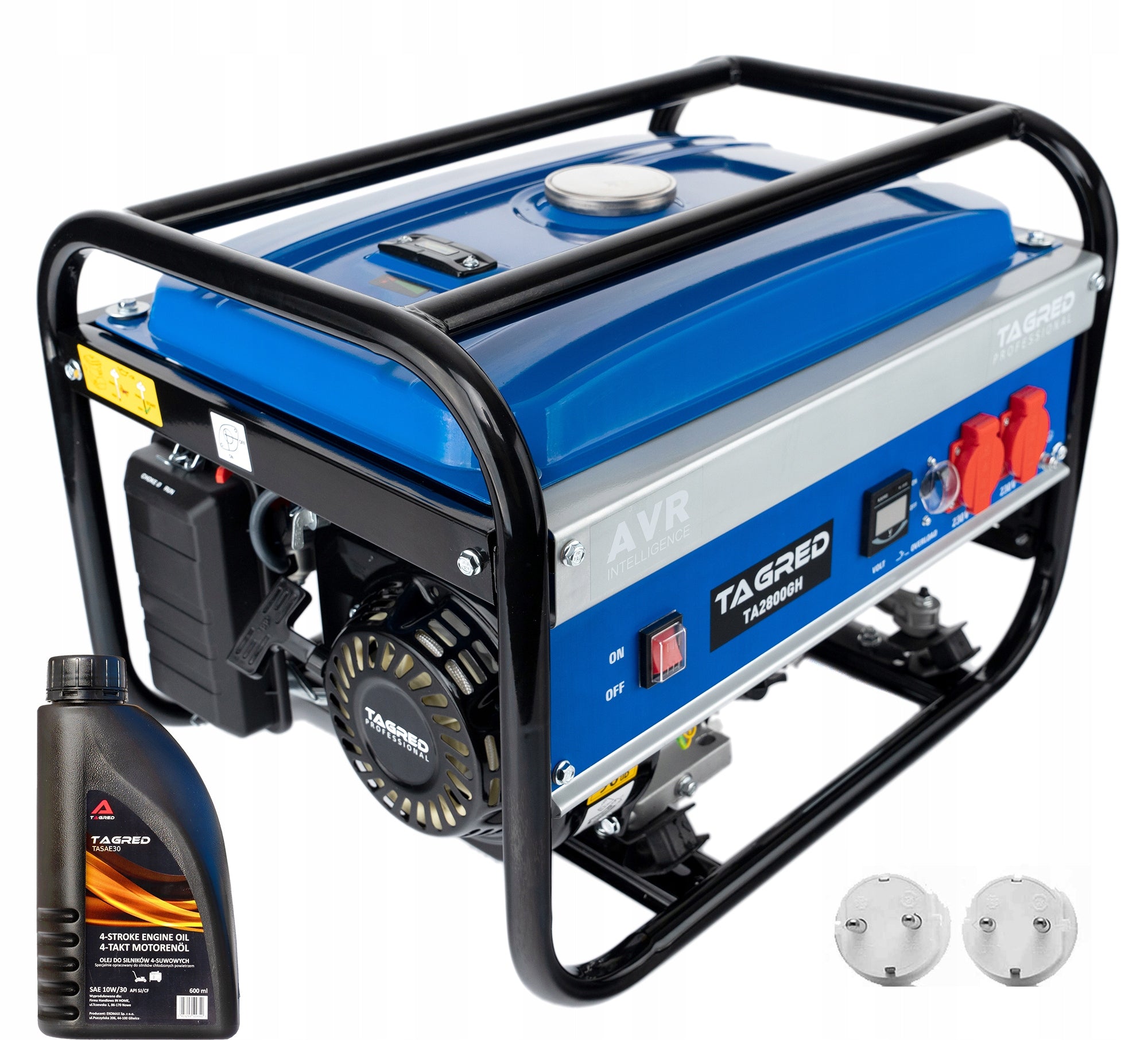 Generator set portable single-phase Tagred 2800 W petrol oil