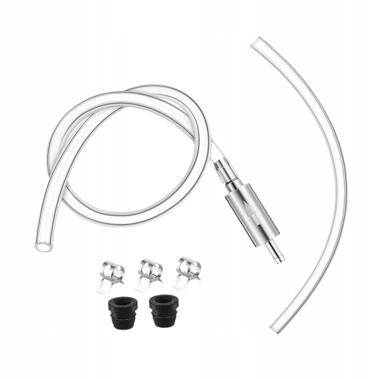 Generic Brake Bleeder Hose Repair Easy to Install Universal 3 Clips 2 Caps Brand no brand