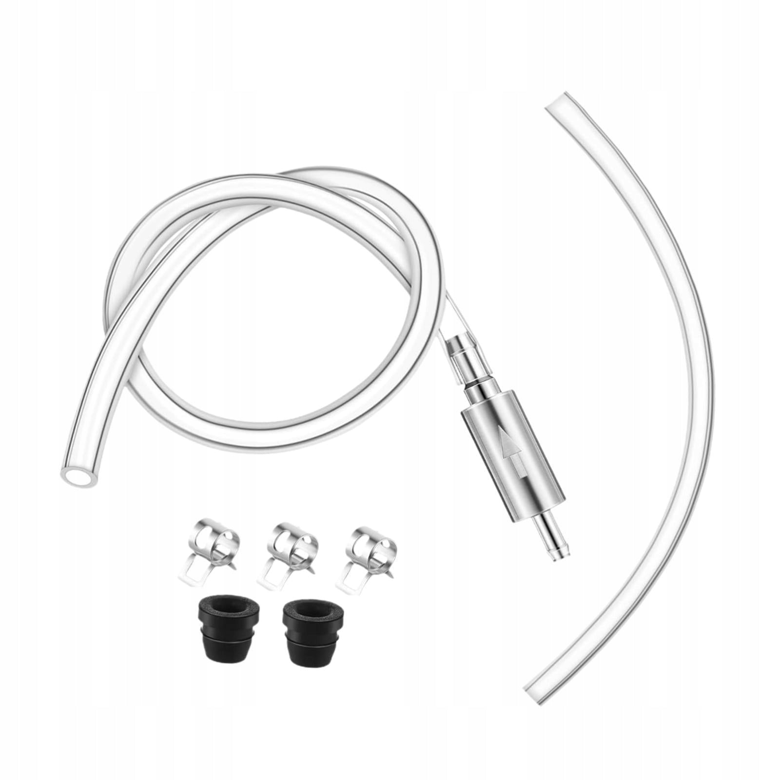 Generic Brake Bleeder Hose Repair Easy to Install Universal 3 Clips 2 Caps Packaging status original