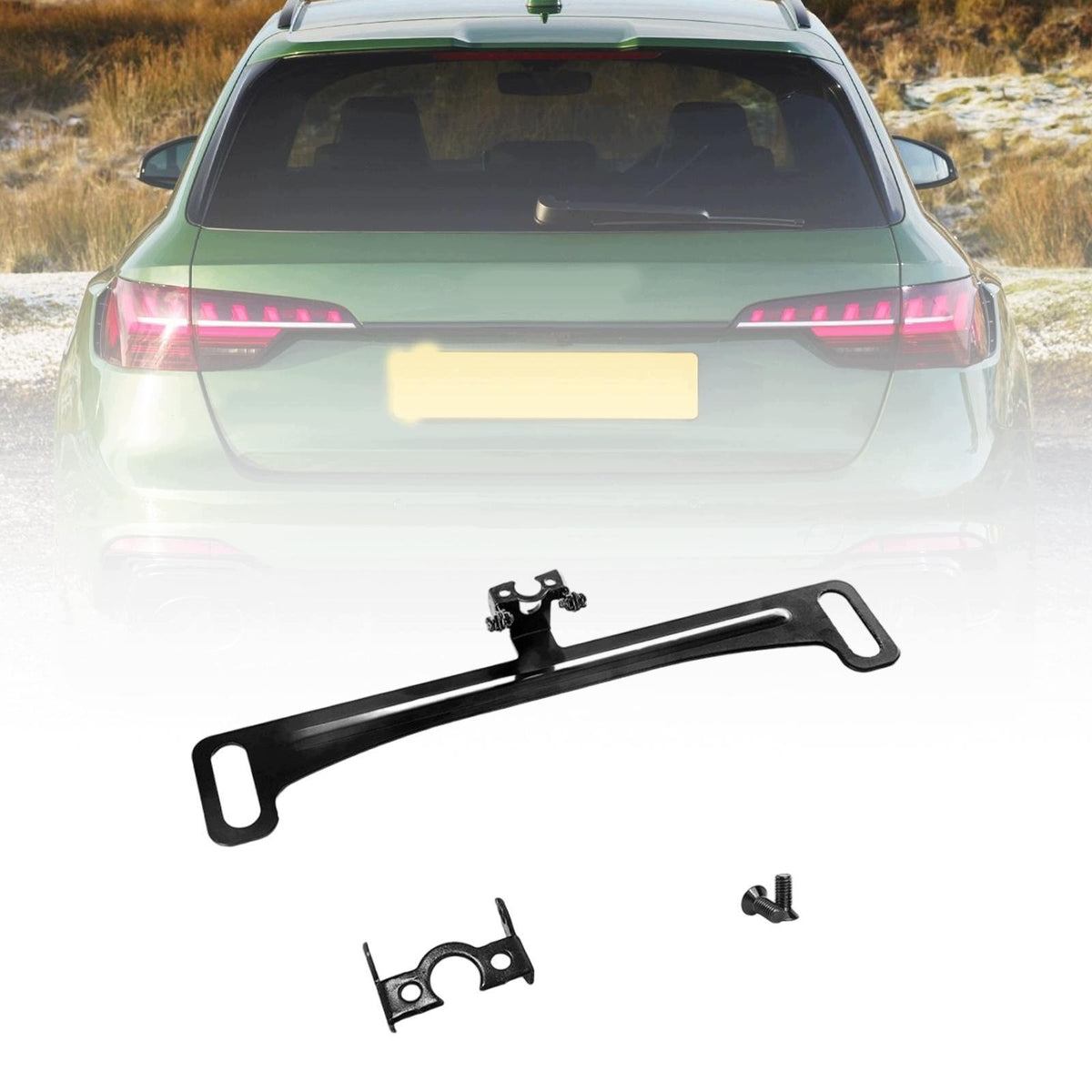 Generic Car Rear View Camera License Plate Bracket Easy to Install Rearview