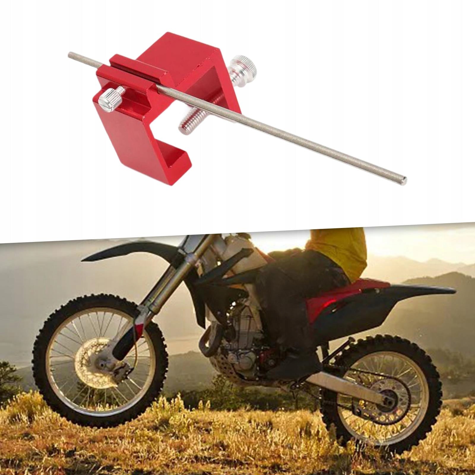 Generic Chain Alignment Tool Hand Tool for Atv Scooter Bike Sprocket Red